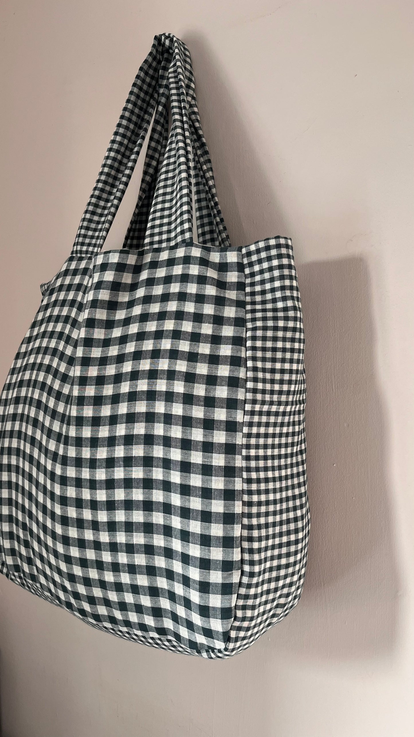Gingham bag