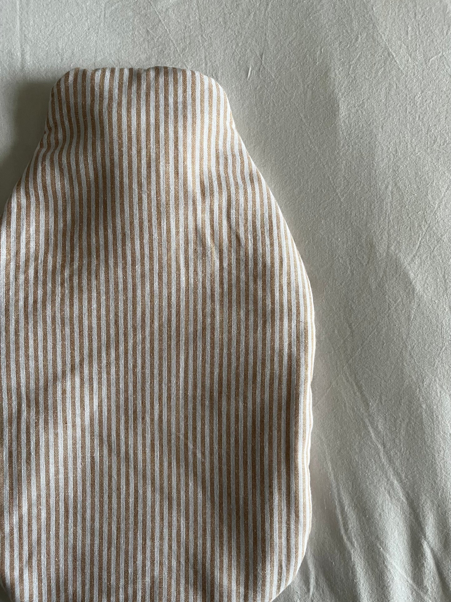 Linen stripe | Hot water bottle