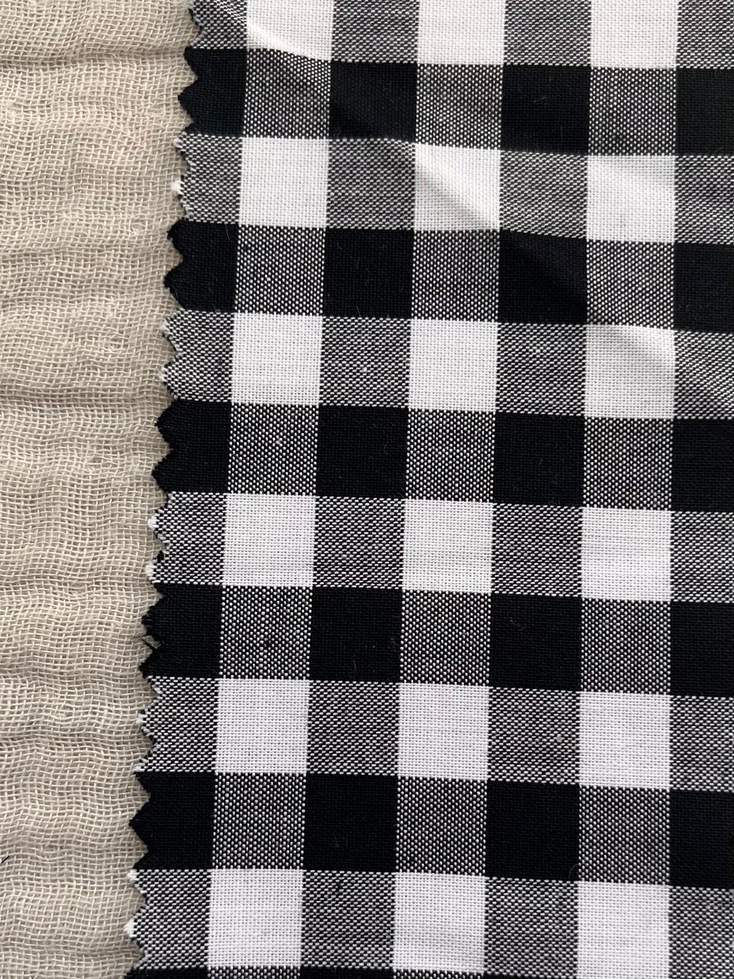 Edie gingham vest top