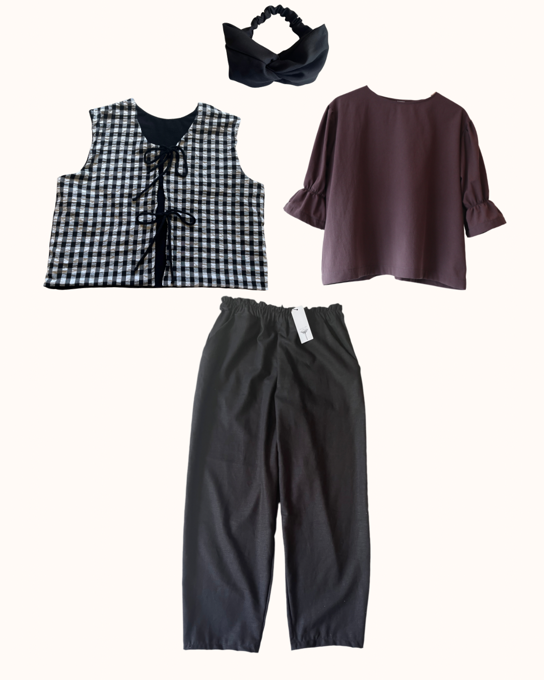 Arden top - washed cotton
