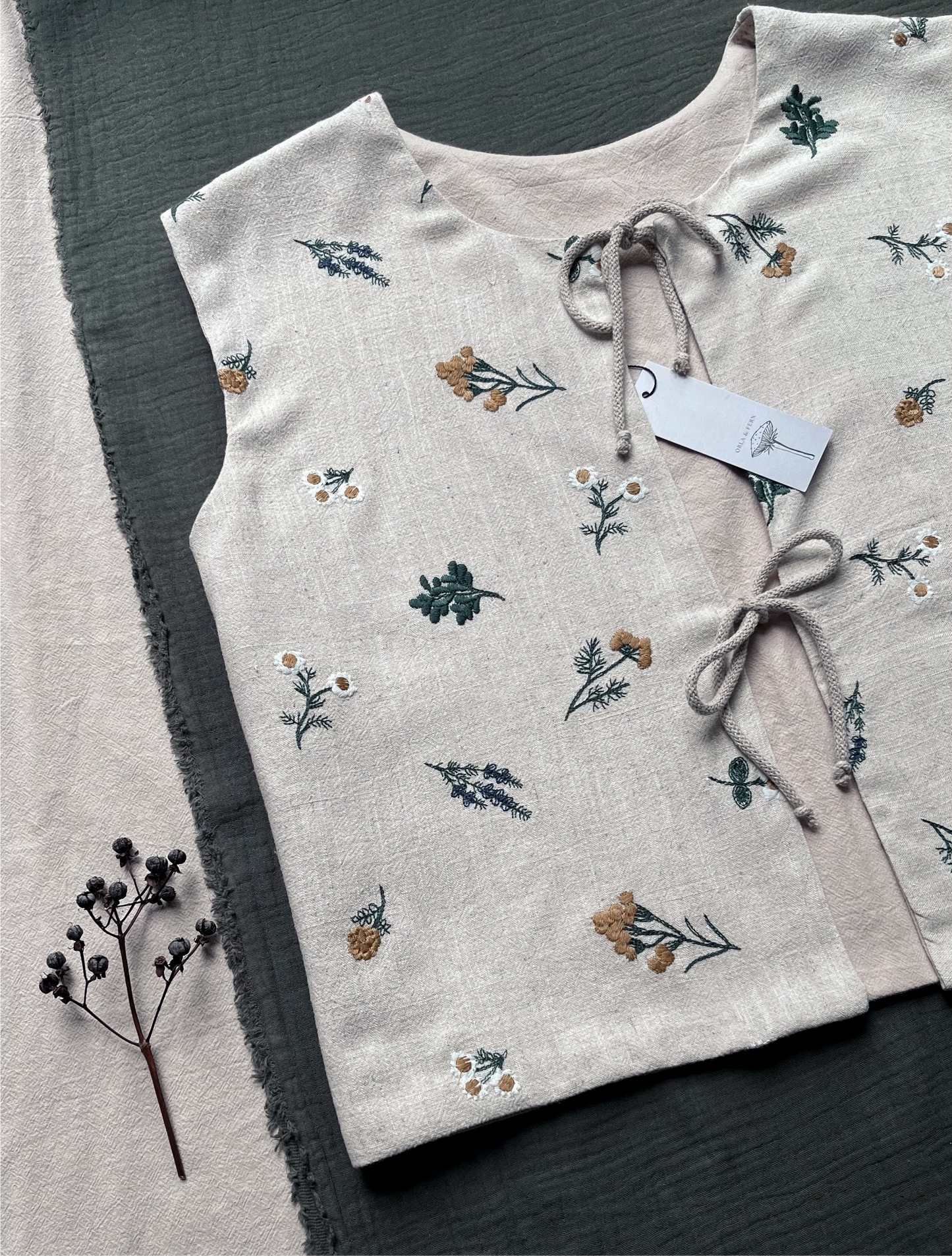 The Margot Vest - Meadows