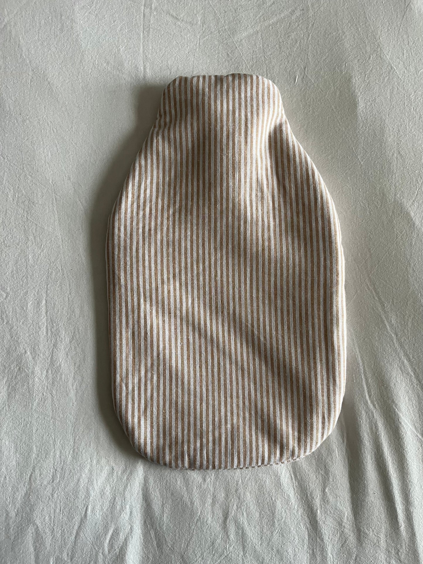 Linen stripe | Hot water bottle