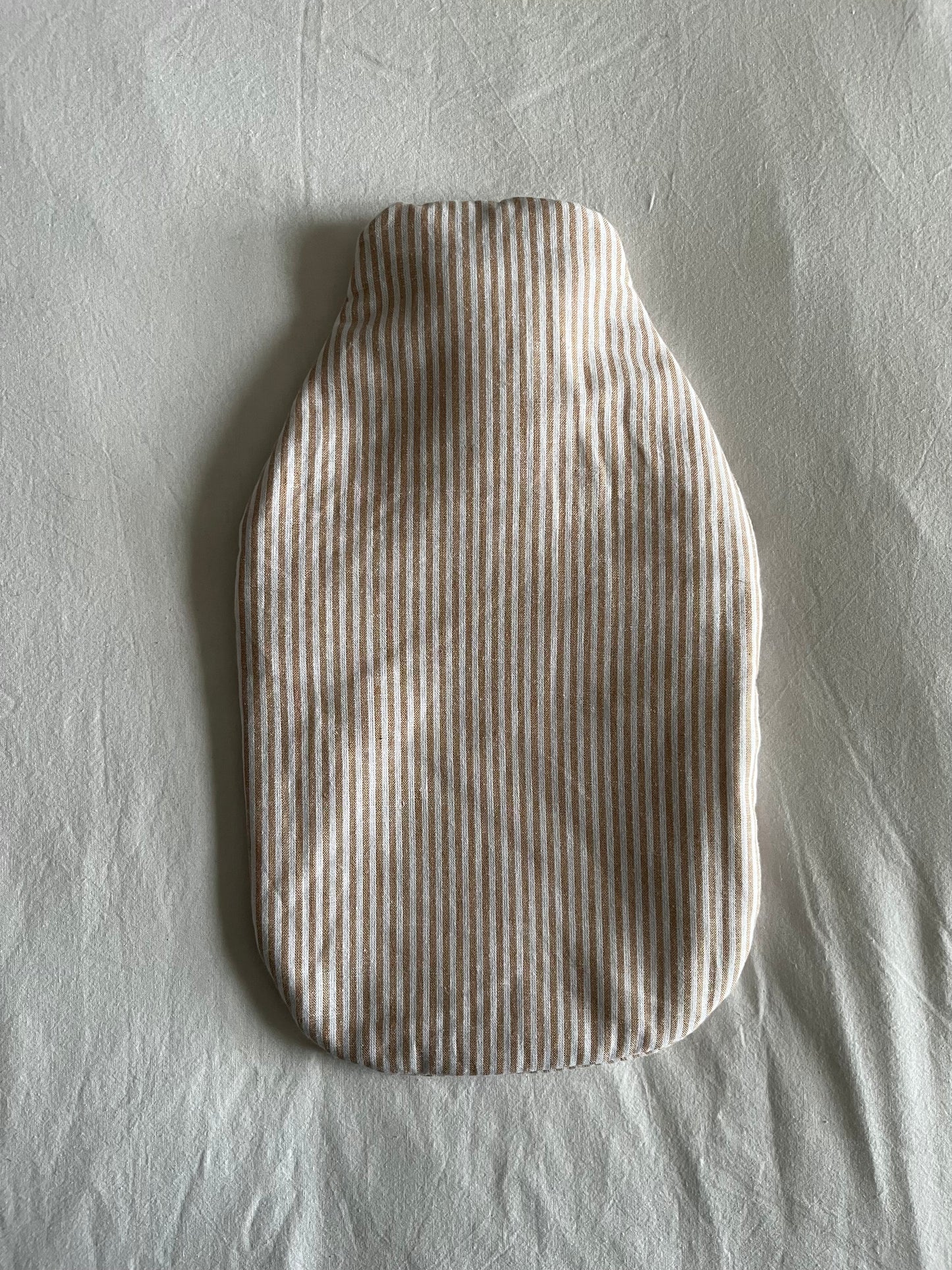 Linen stripe | Hot water bottle