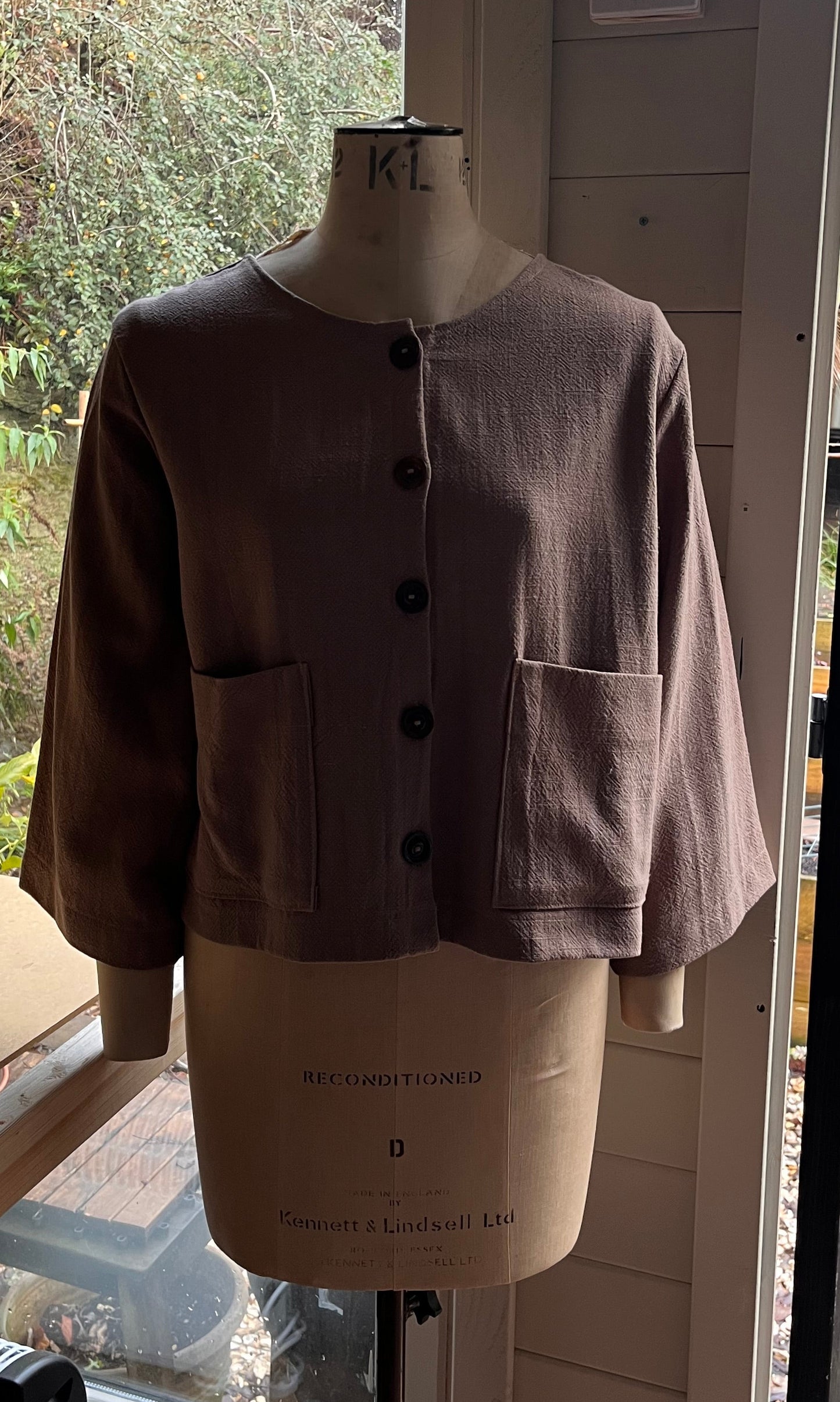 Fenton linen chore jacket