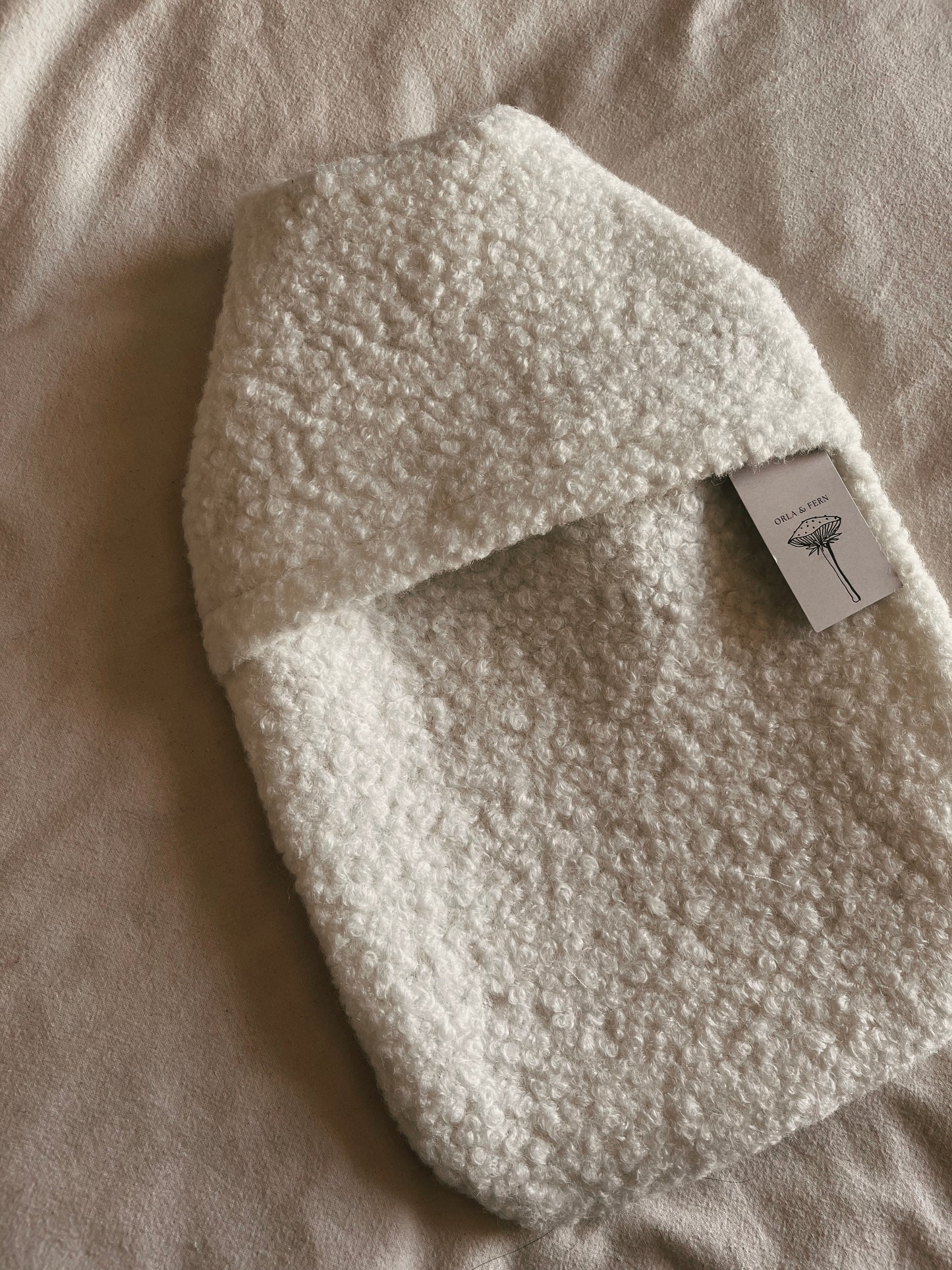 Boucle Wool | Hot water bottle