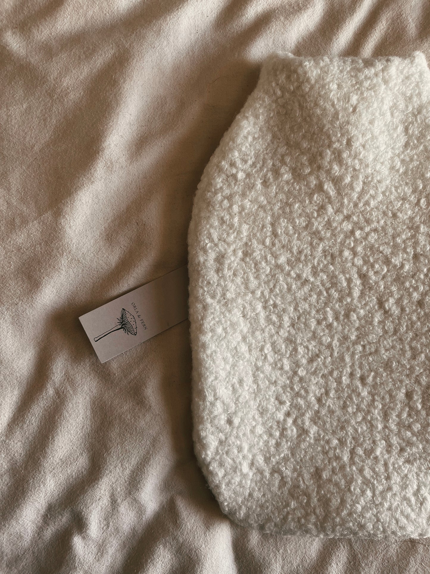 Boucle Wool | Hot water bottle
