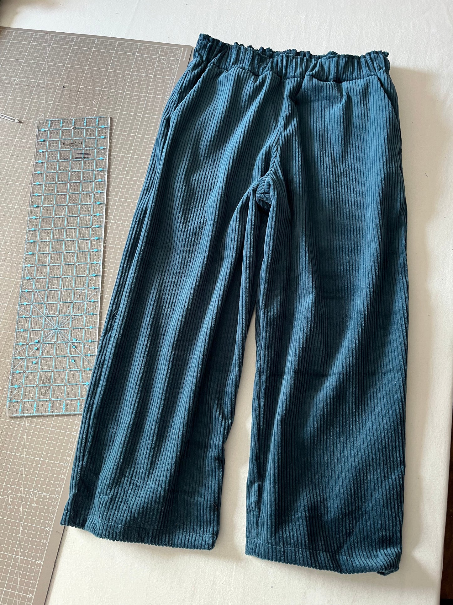 Sofi Cord cotton wide leg trouser