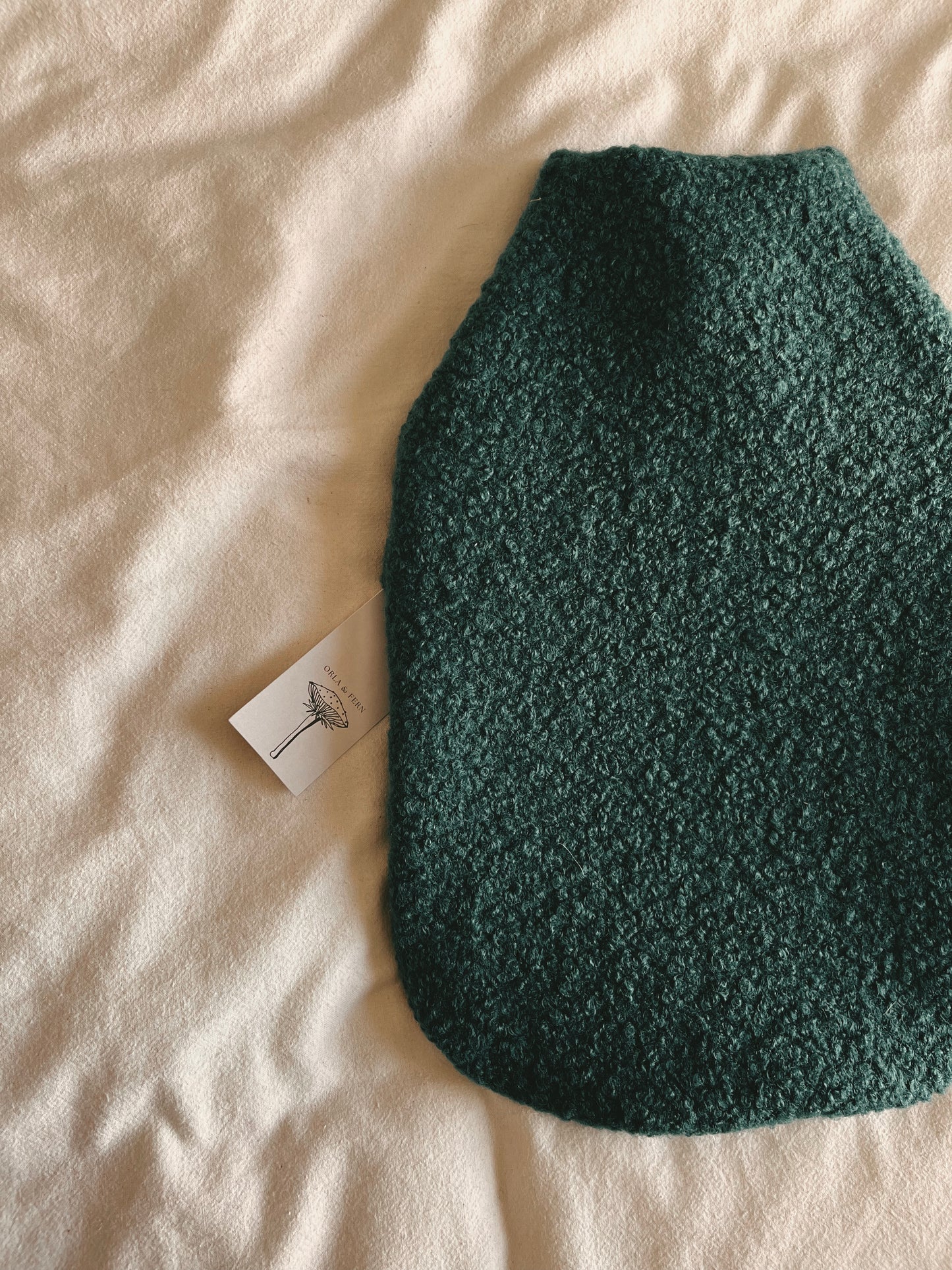 Boucle Wool | Hot water bottle
