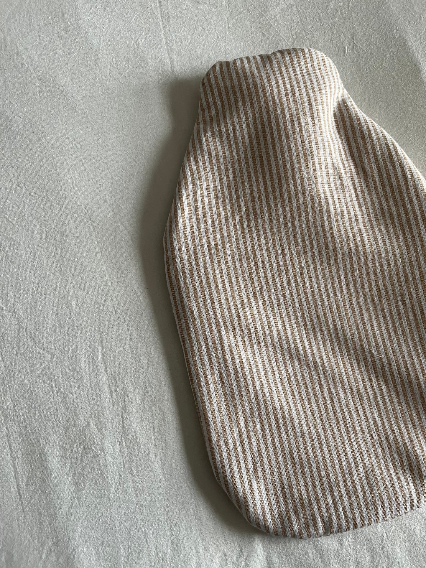 Linen stripe | Hot water bottle