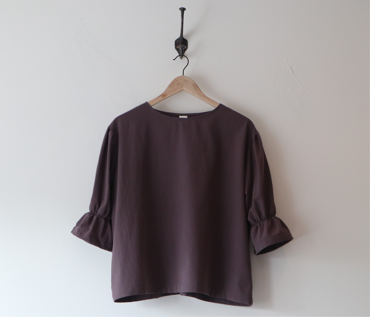 Arden top - washed cotton