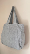 Stripe linen bag