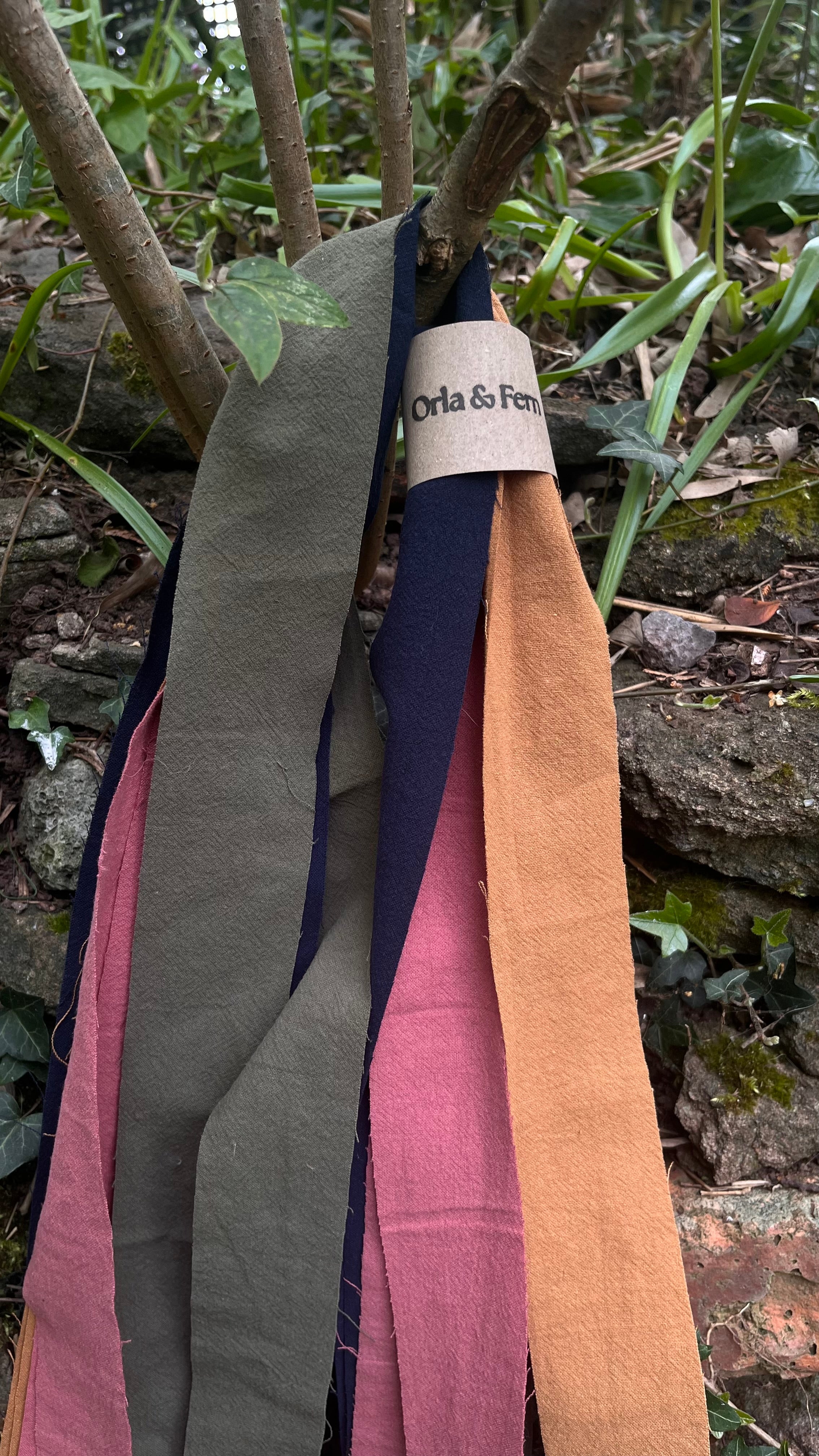 Festival garden cotton ties