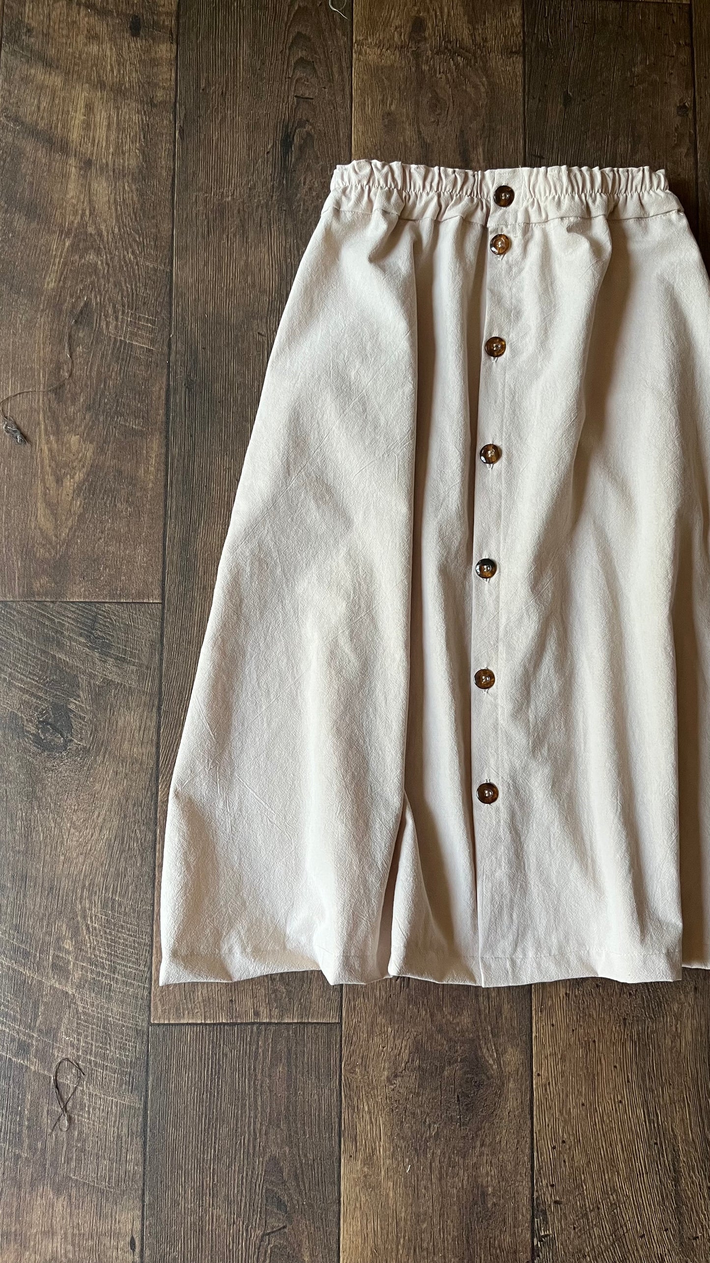 The Carrie midi button up skirt