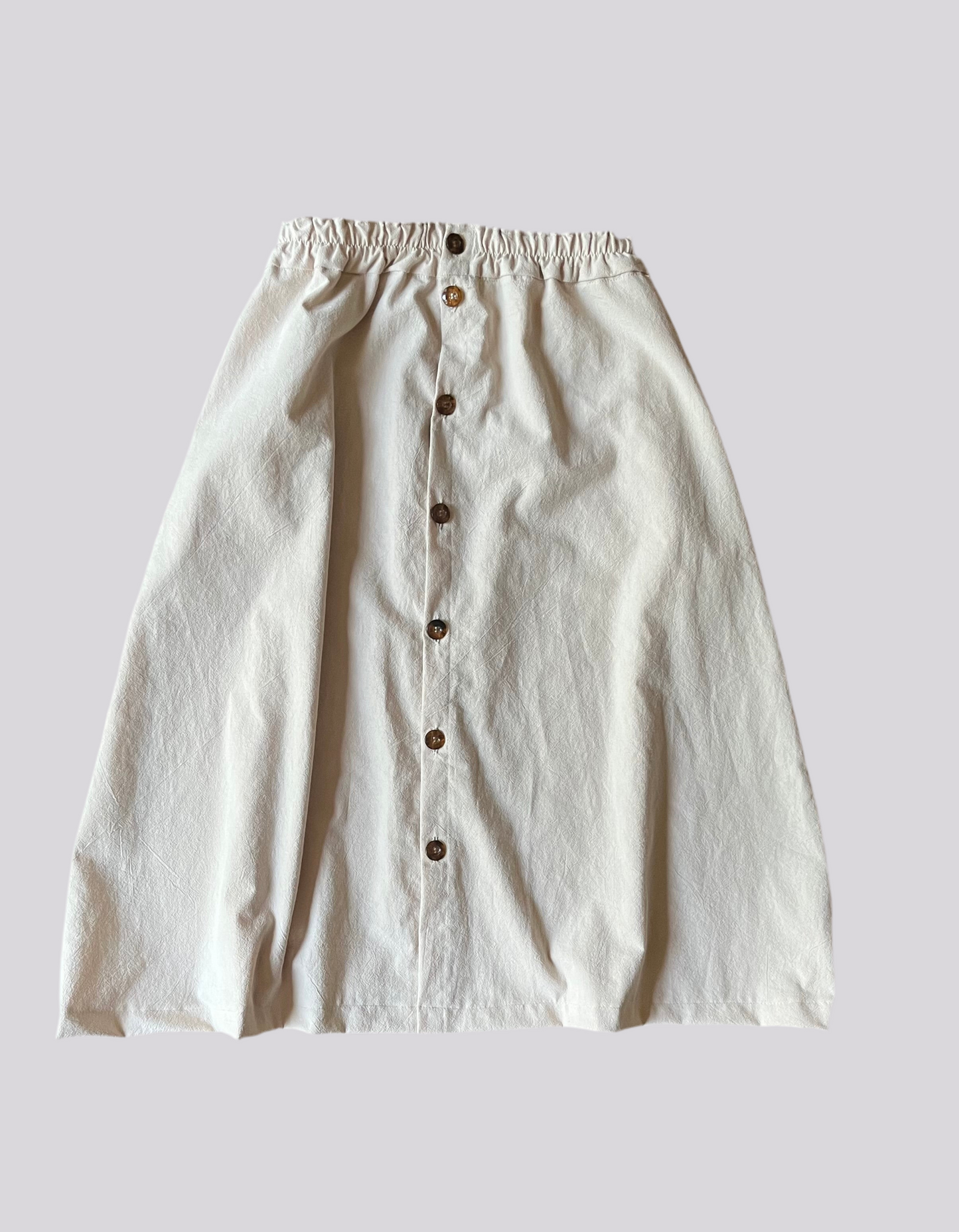 The Carrie midi button up skirt