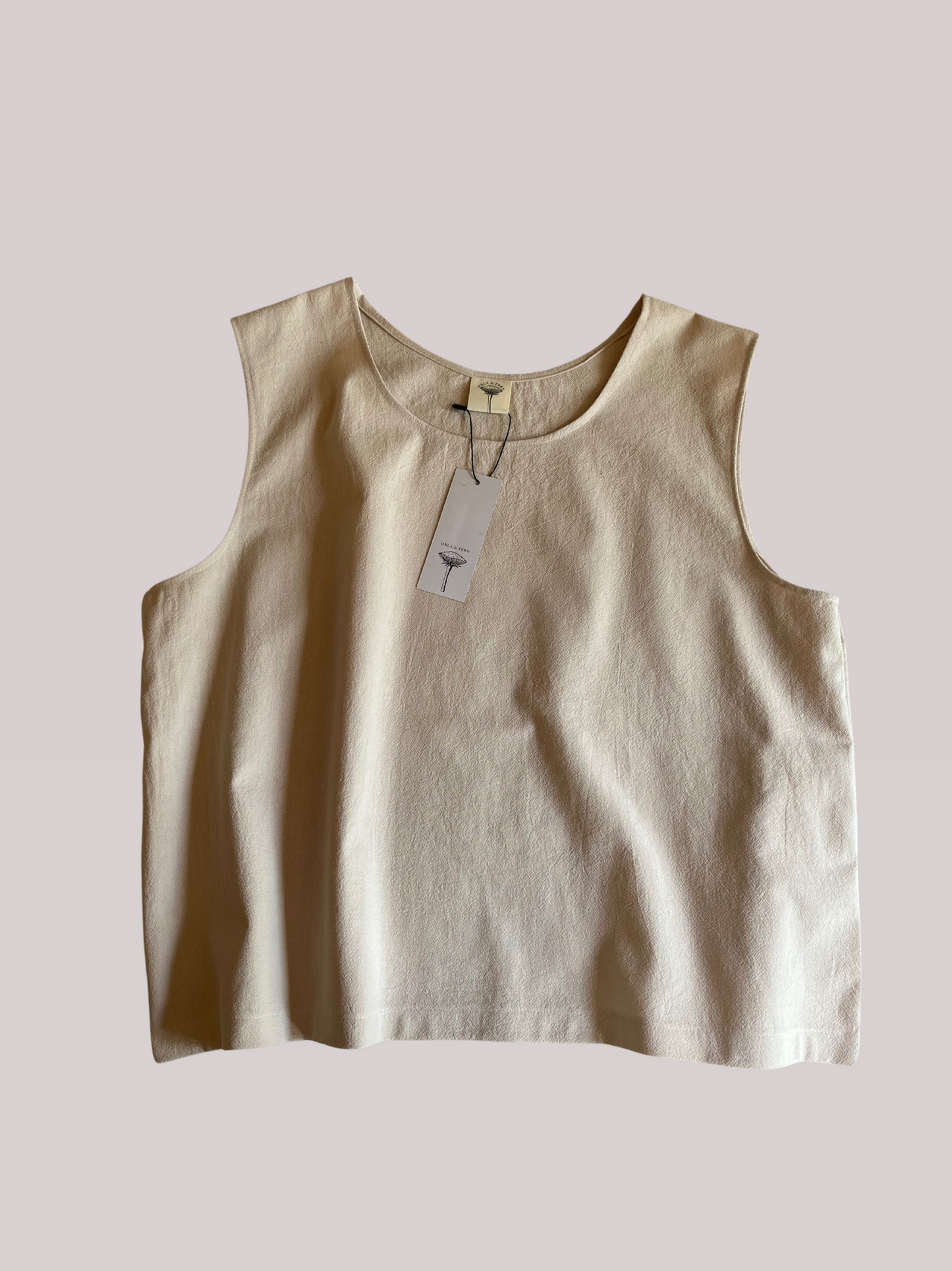 Edie cotton vest top