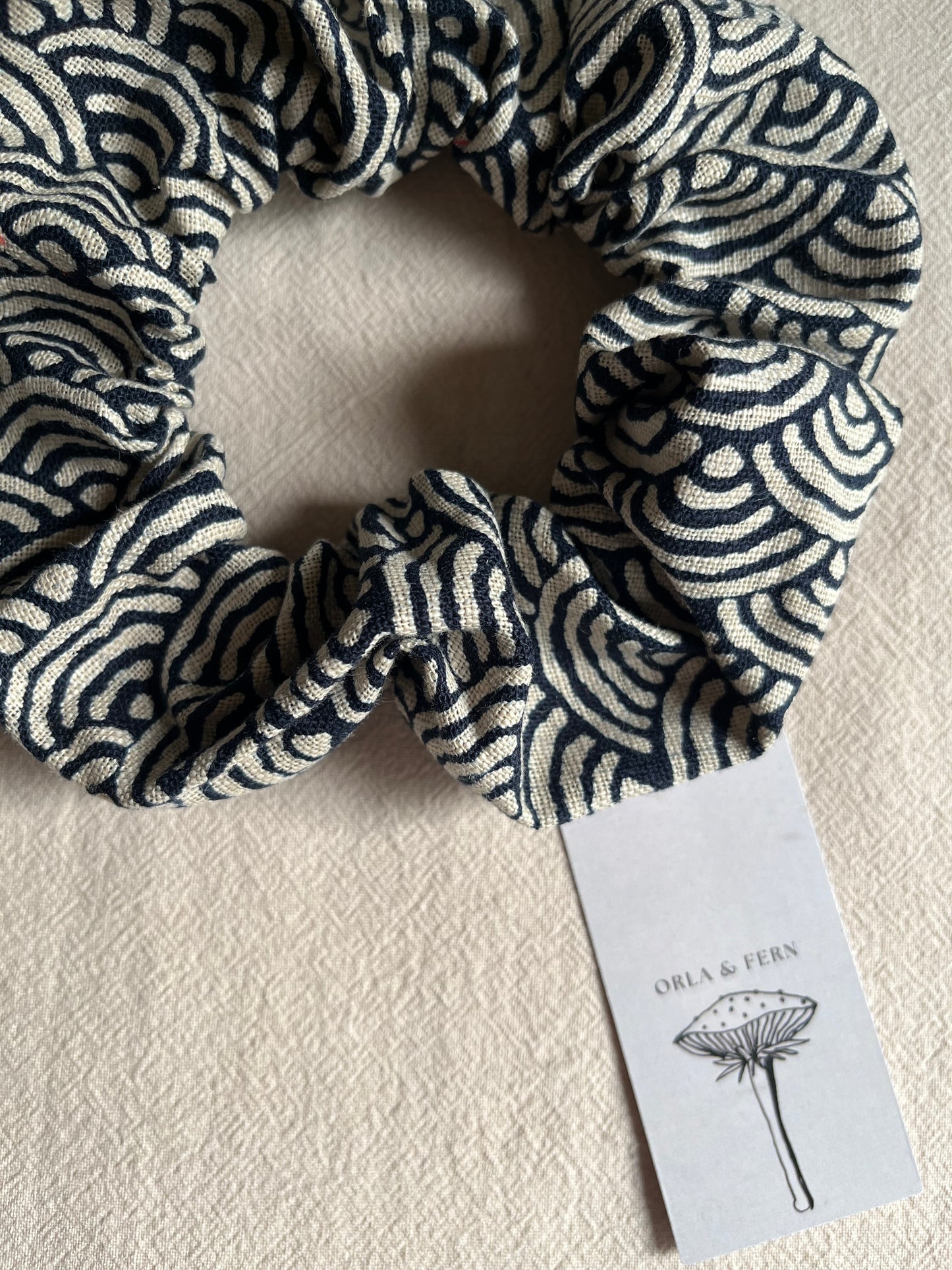 Zero waste hair tie - scrunchie