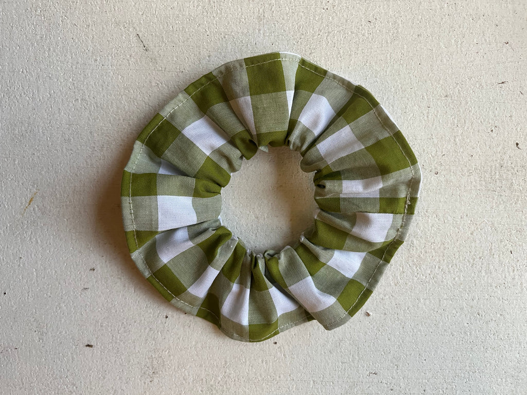 Haargummi aus Baumwoll-Gingham