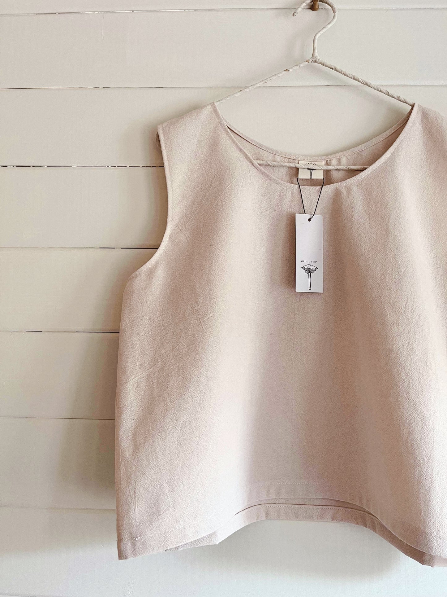 Edie cotton vest top