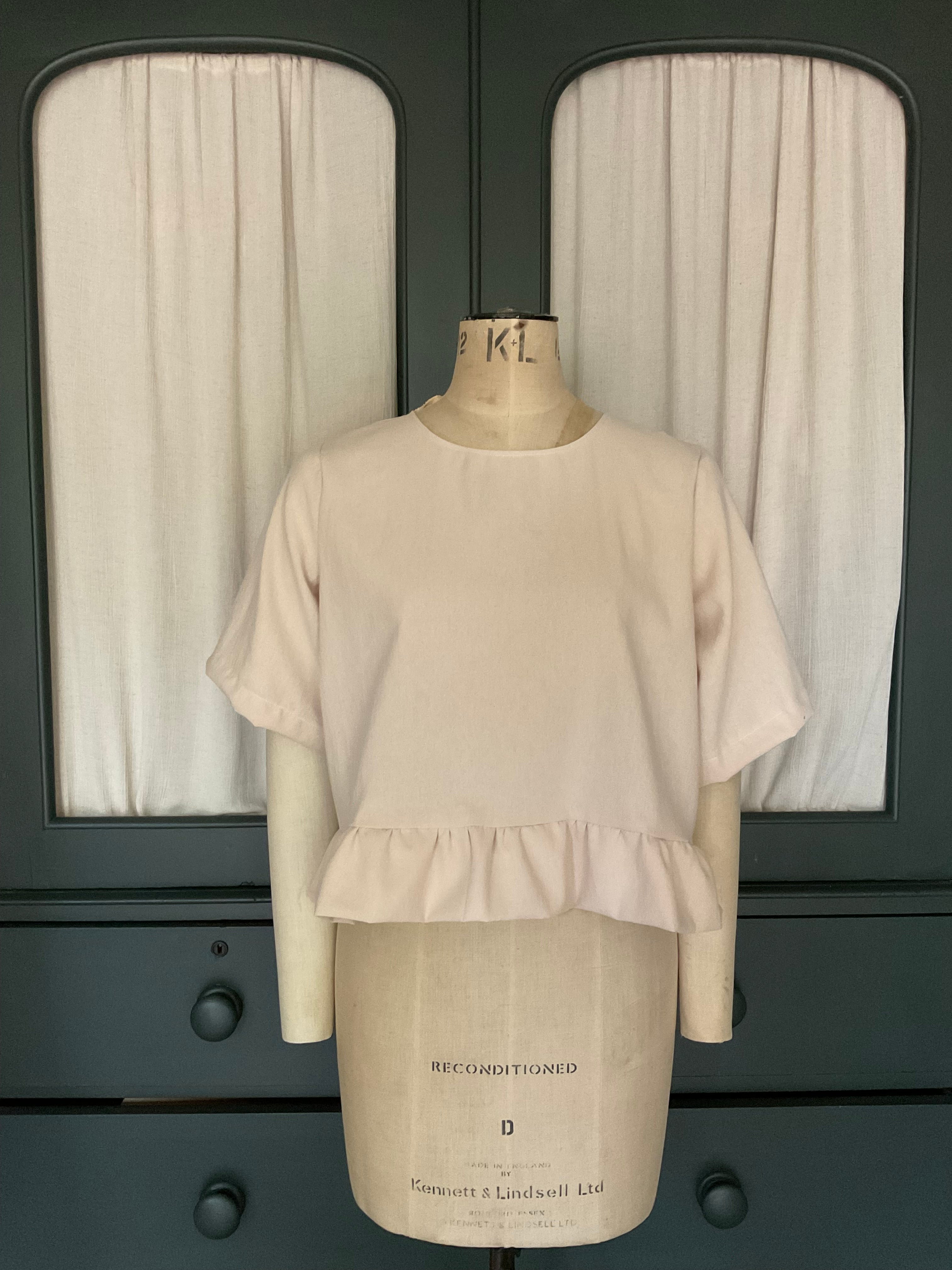Hetty frill top