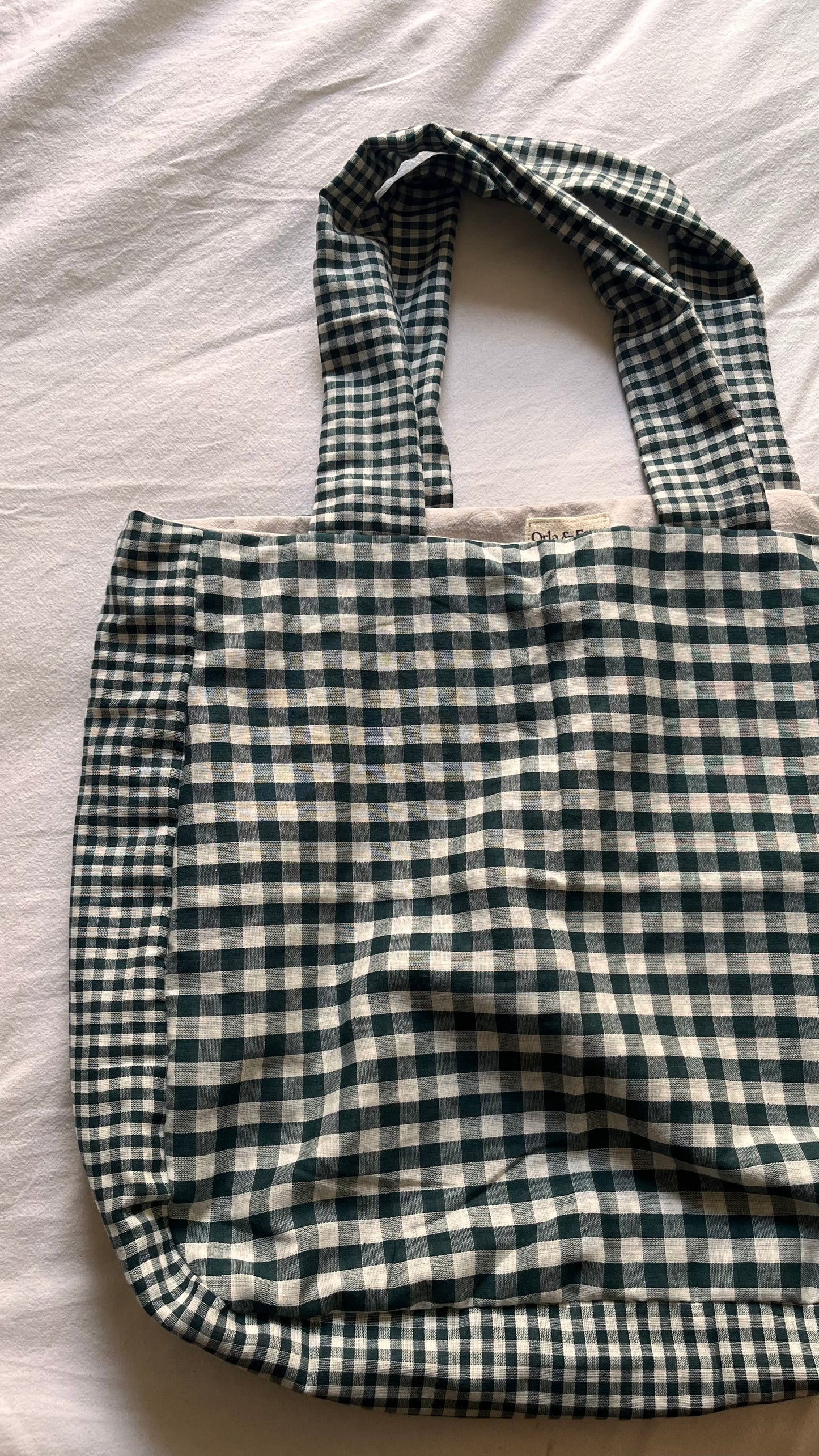 Gingham bag