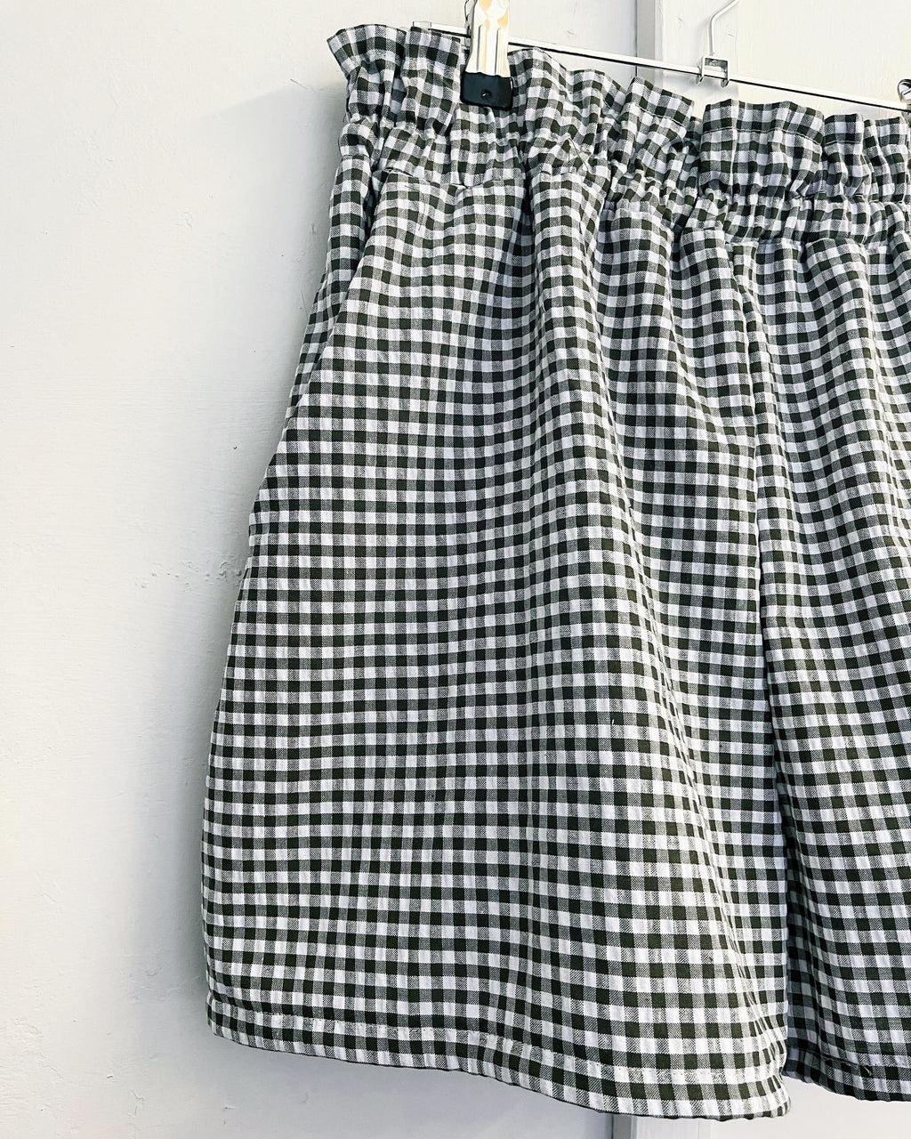 Edie gingham shorts set