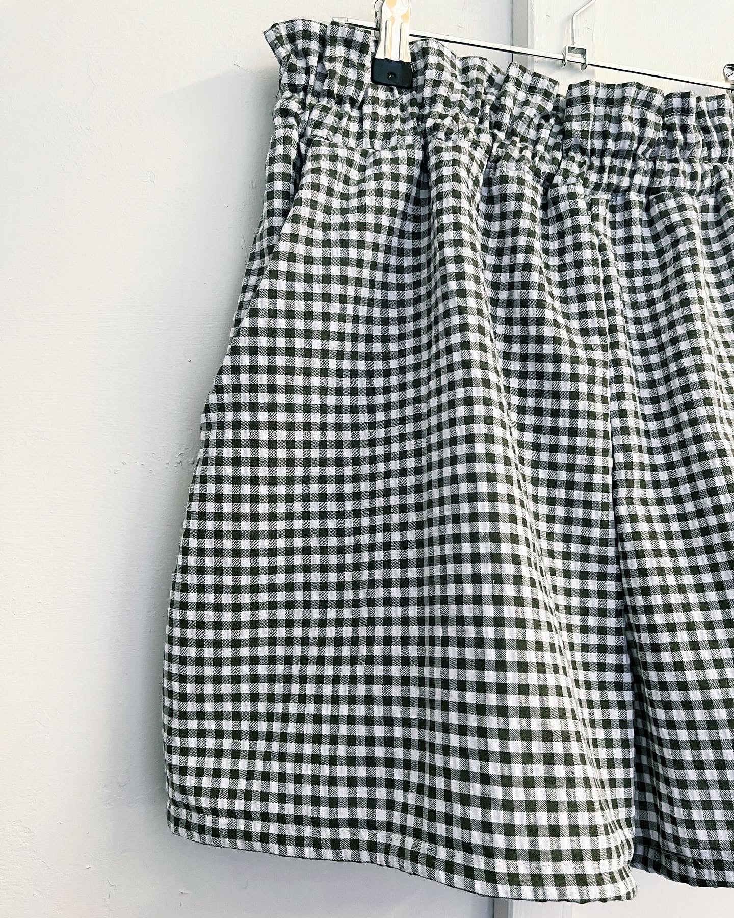 Edie gingham shorts set