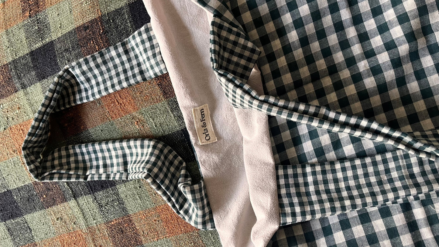 Gingham bag