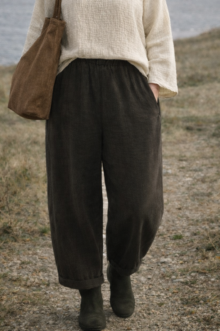 Orla tapered trouser - no tie