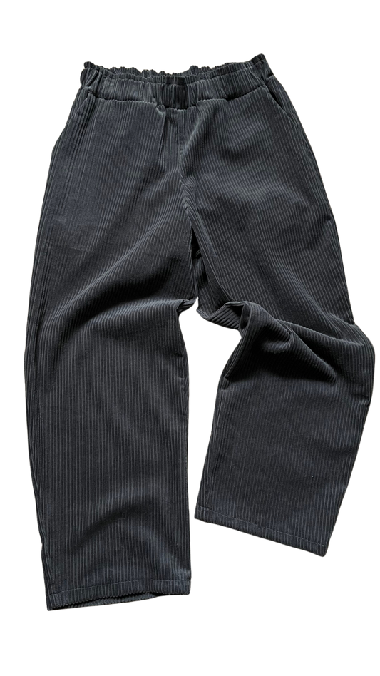 Sofi Cord cotton wide leg trouser