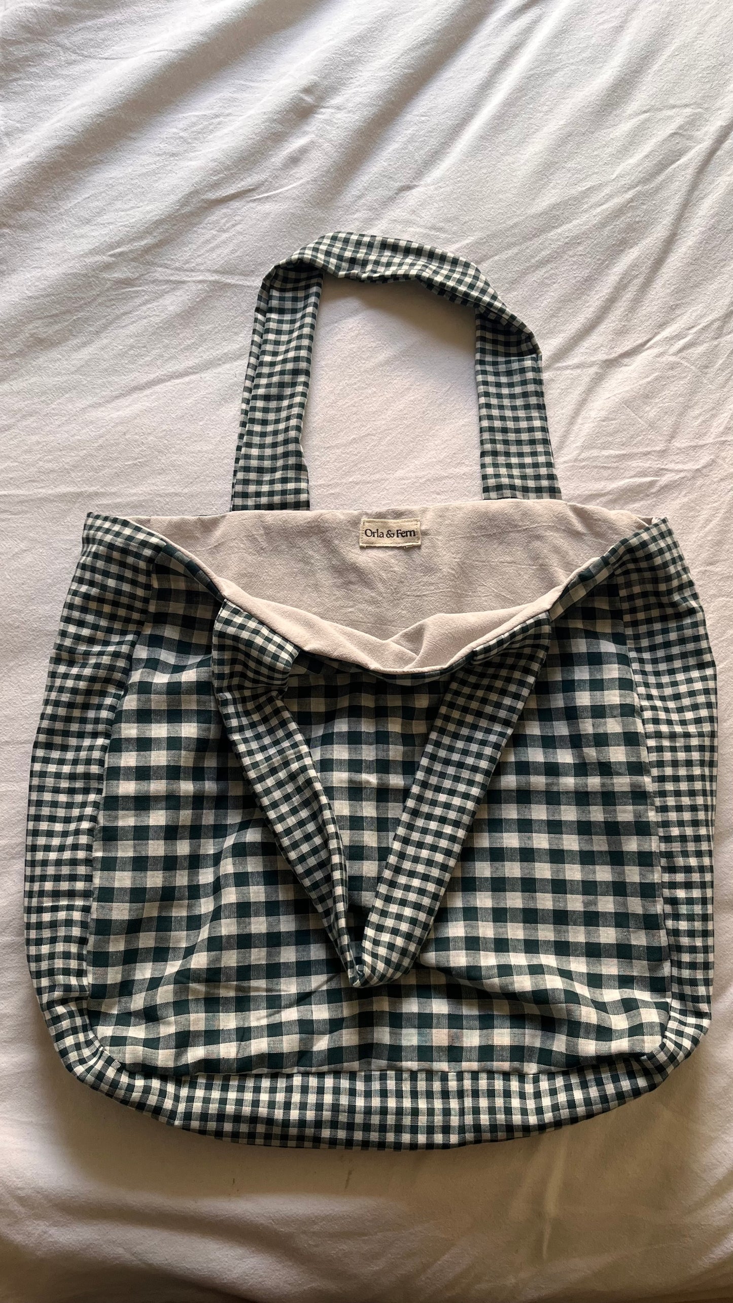 Gingham bag