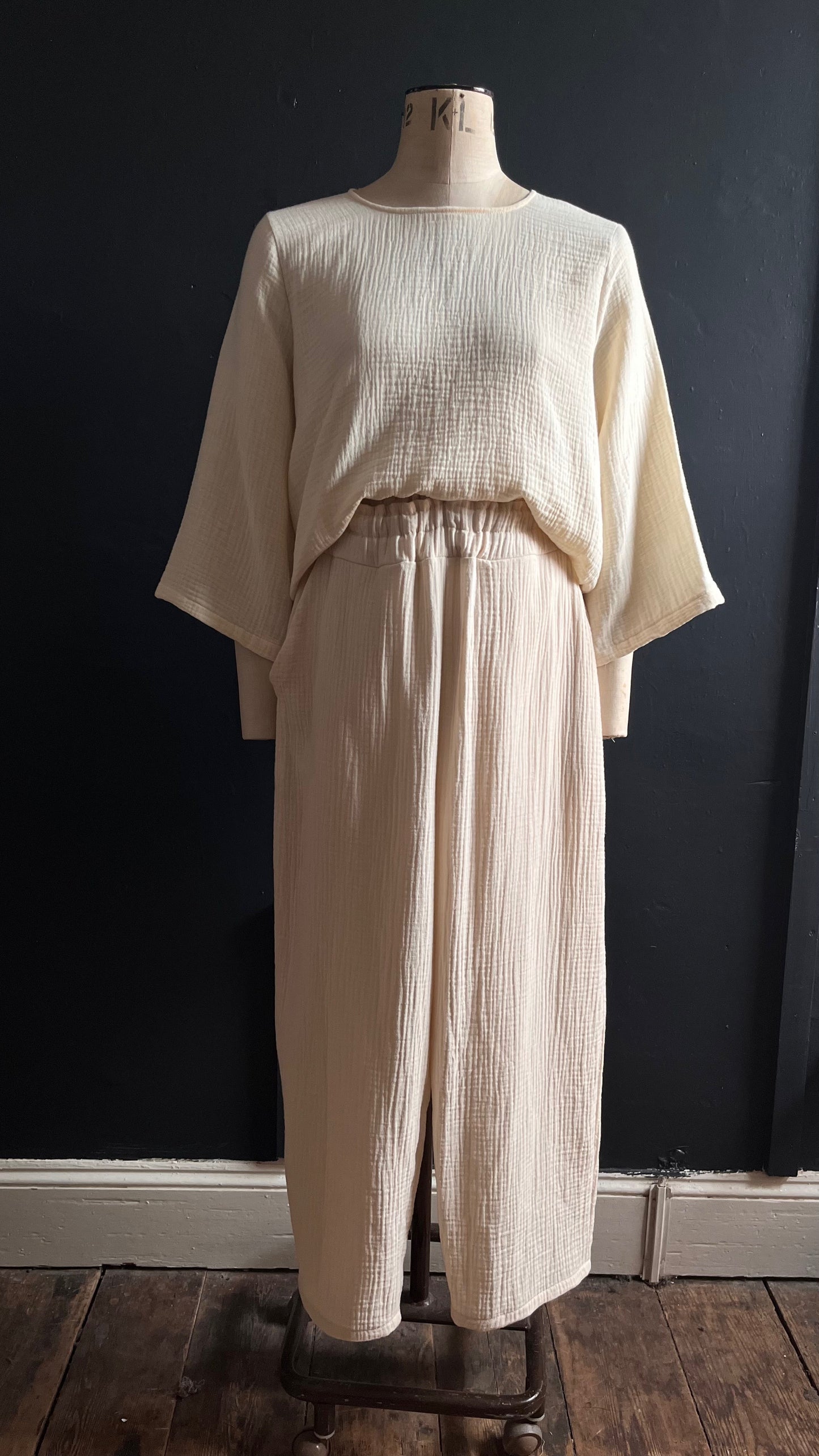 Cotton co-ord top & trouser