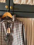 Elsie ruffle blouse