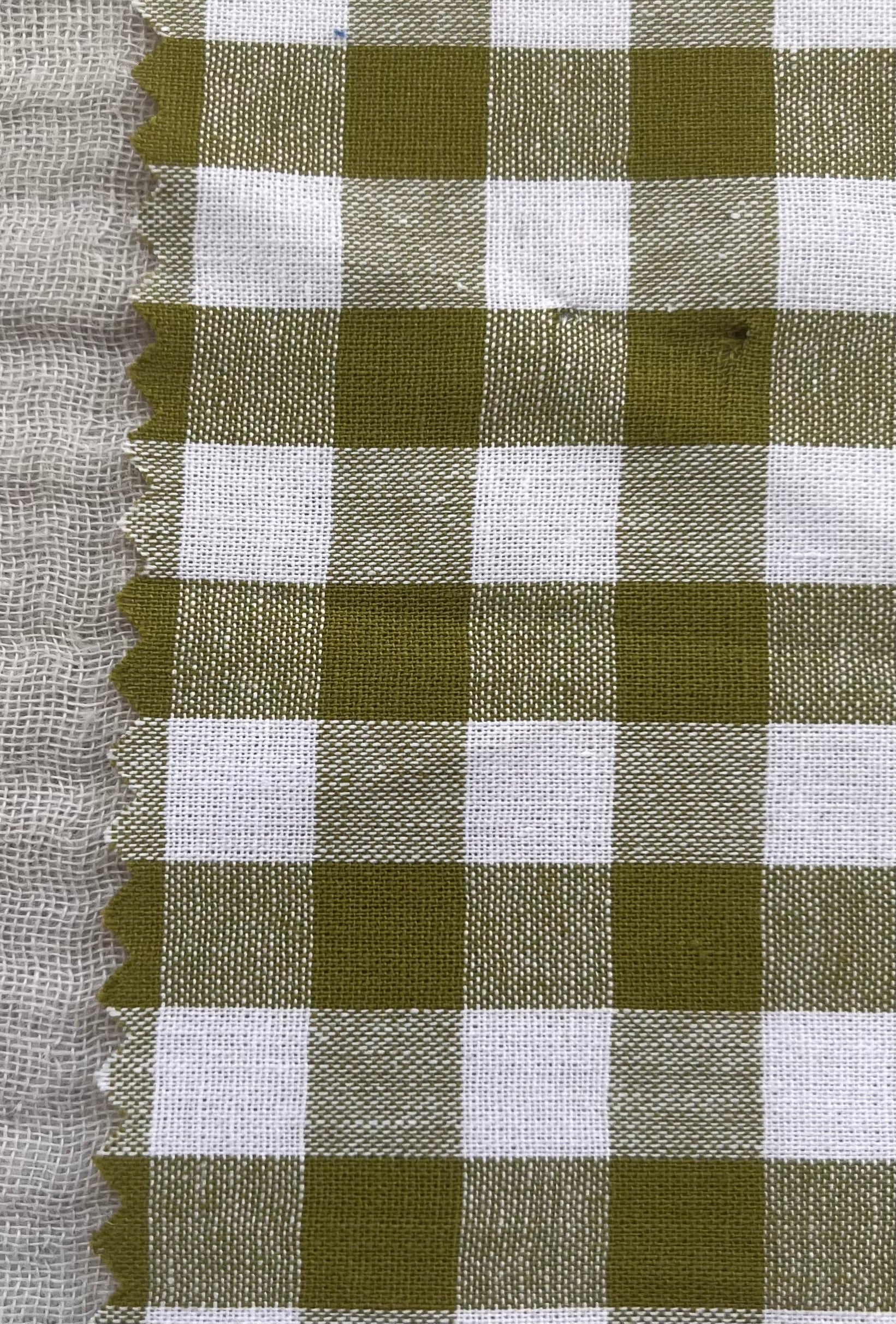 Edie gingham vest top