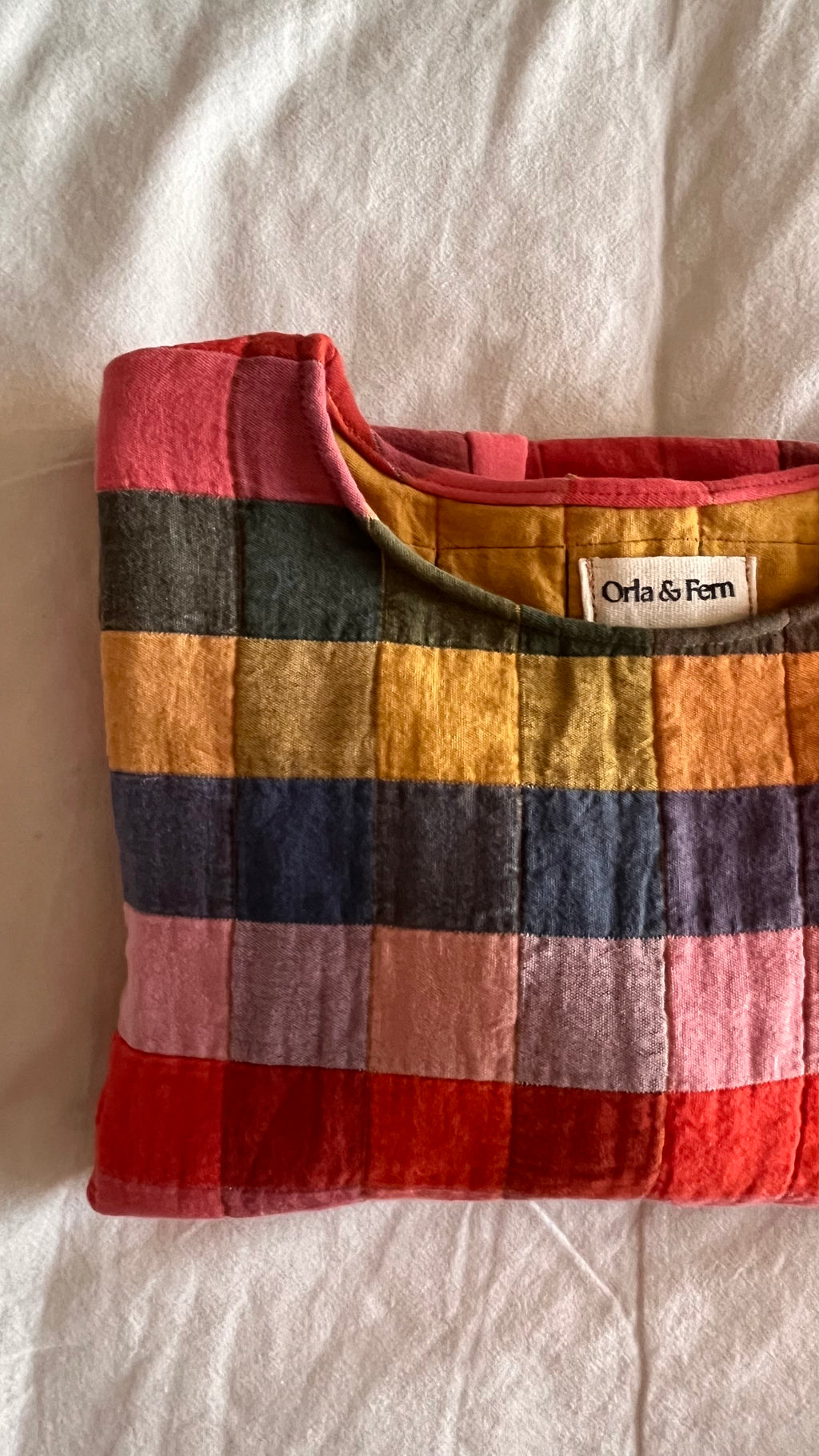 Carnival quilted Merchant & Mills sweater