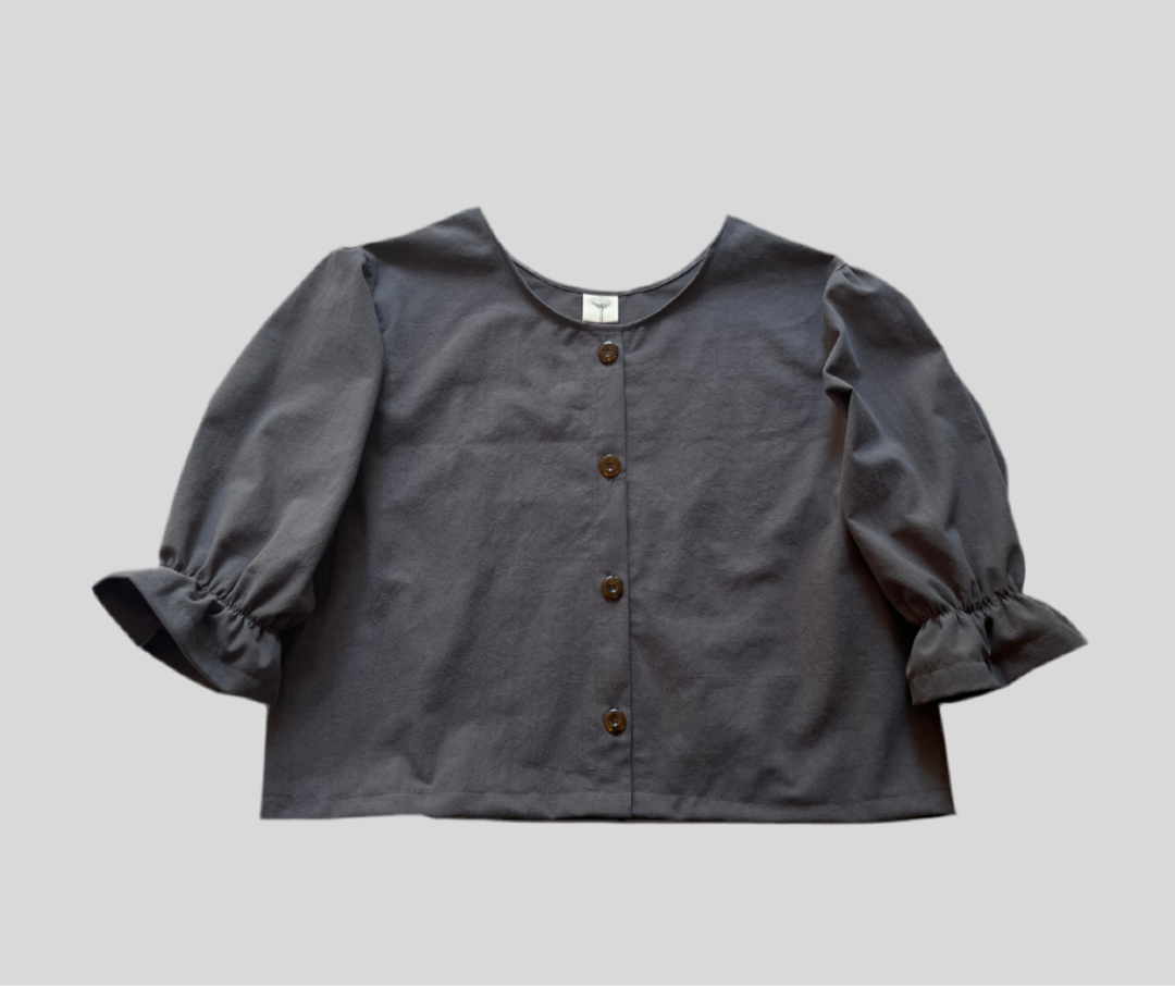 Faye ruffle sleeve blouse