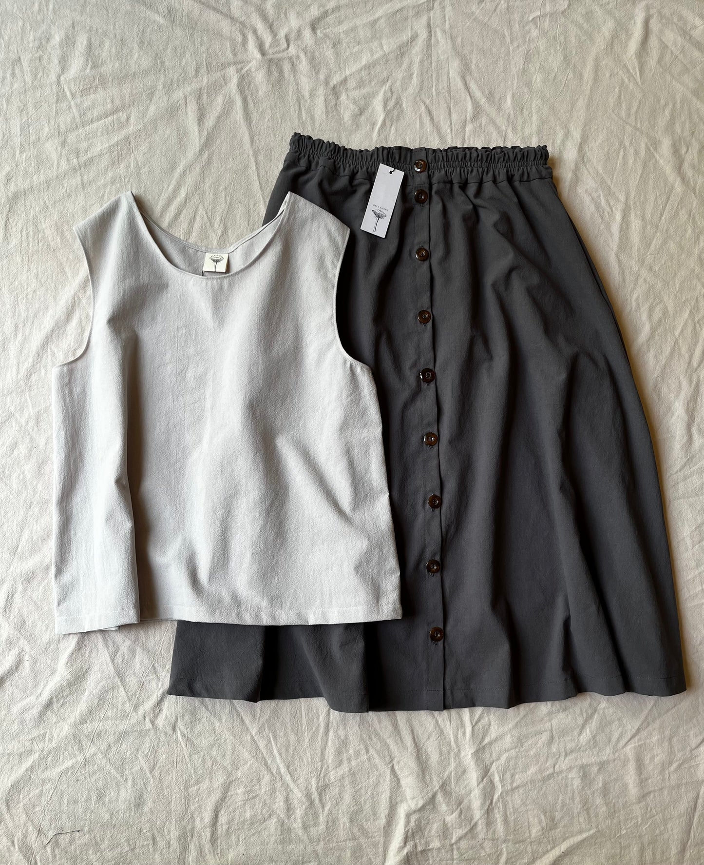 Edie cotton vest top