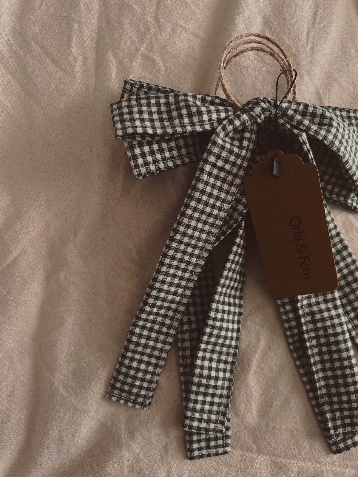 Trio Mini cotton hanging bows