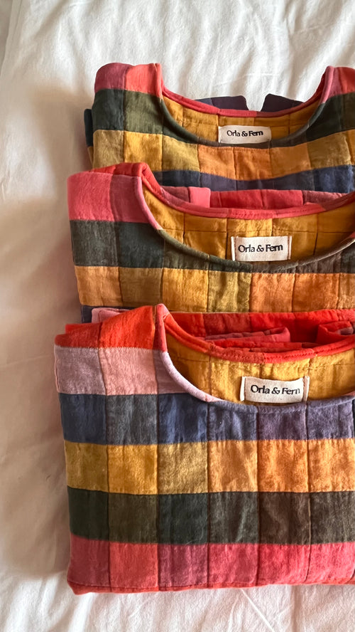 Carnival quilted Merchant & Mills sweater