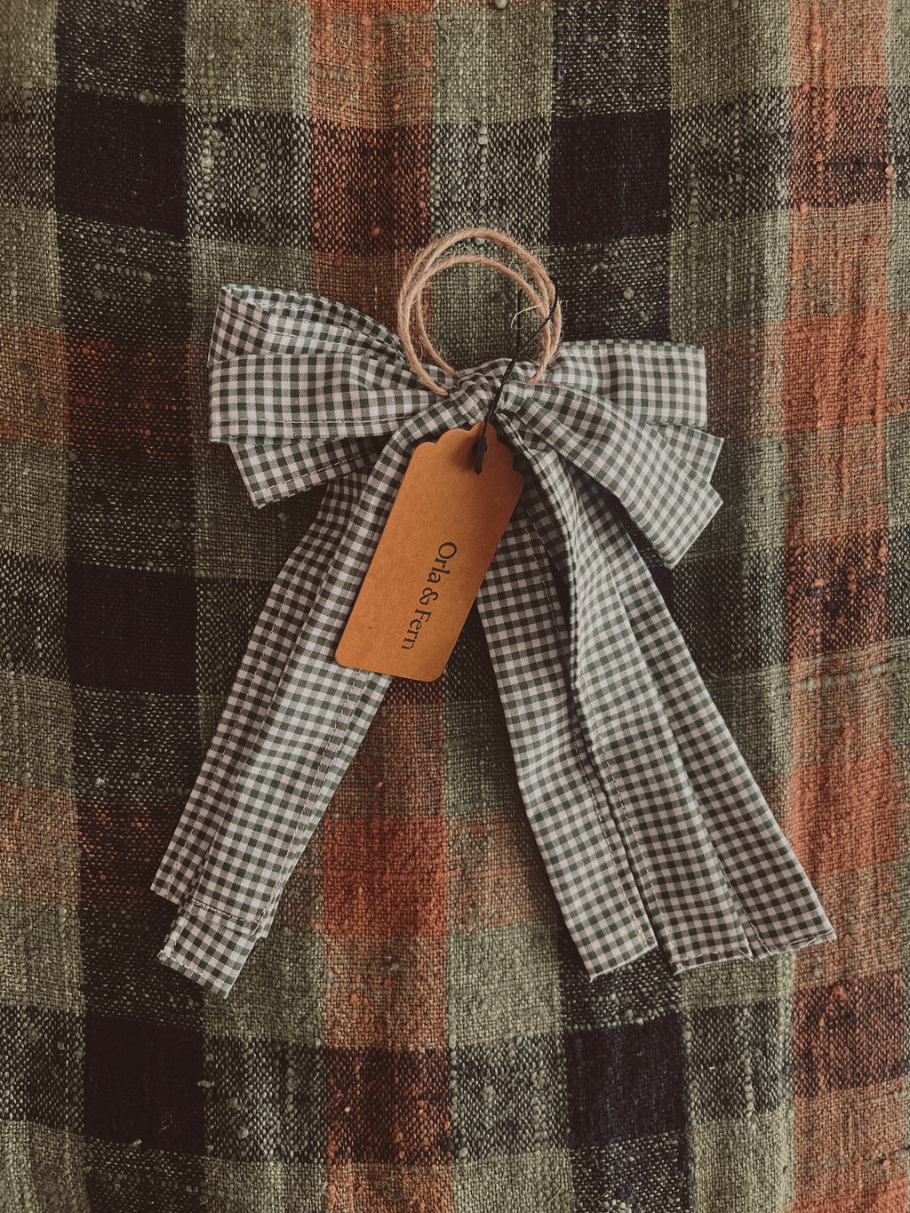 Trio Mini cotton hanging bows