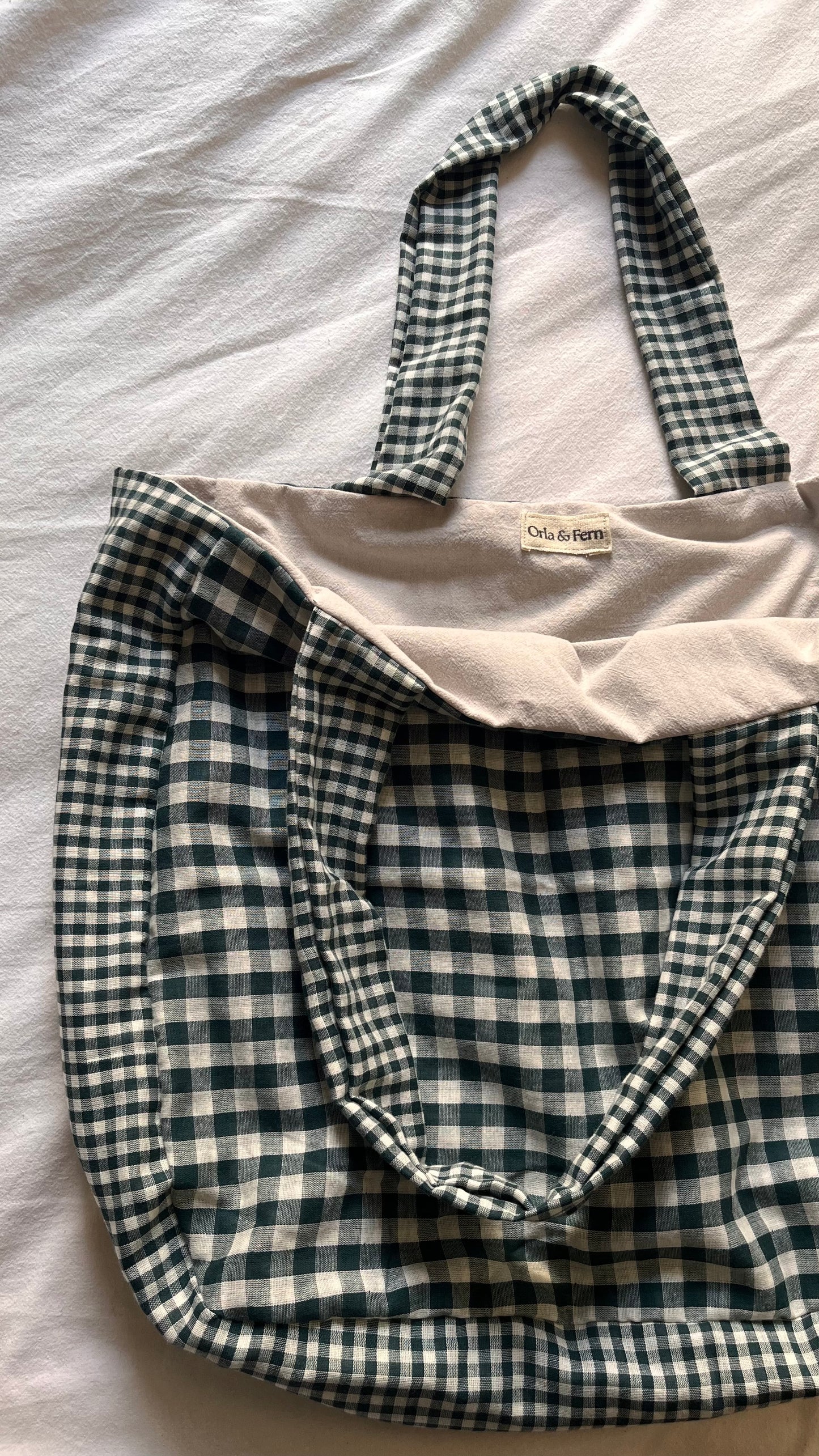 Gingham bag