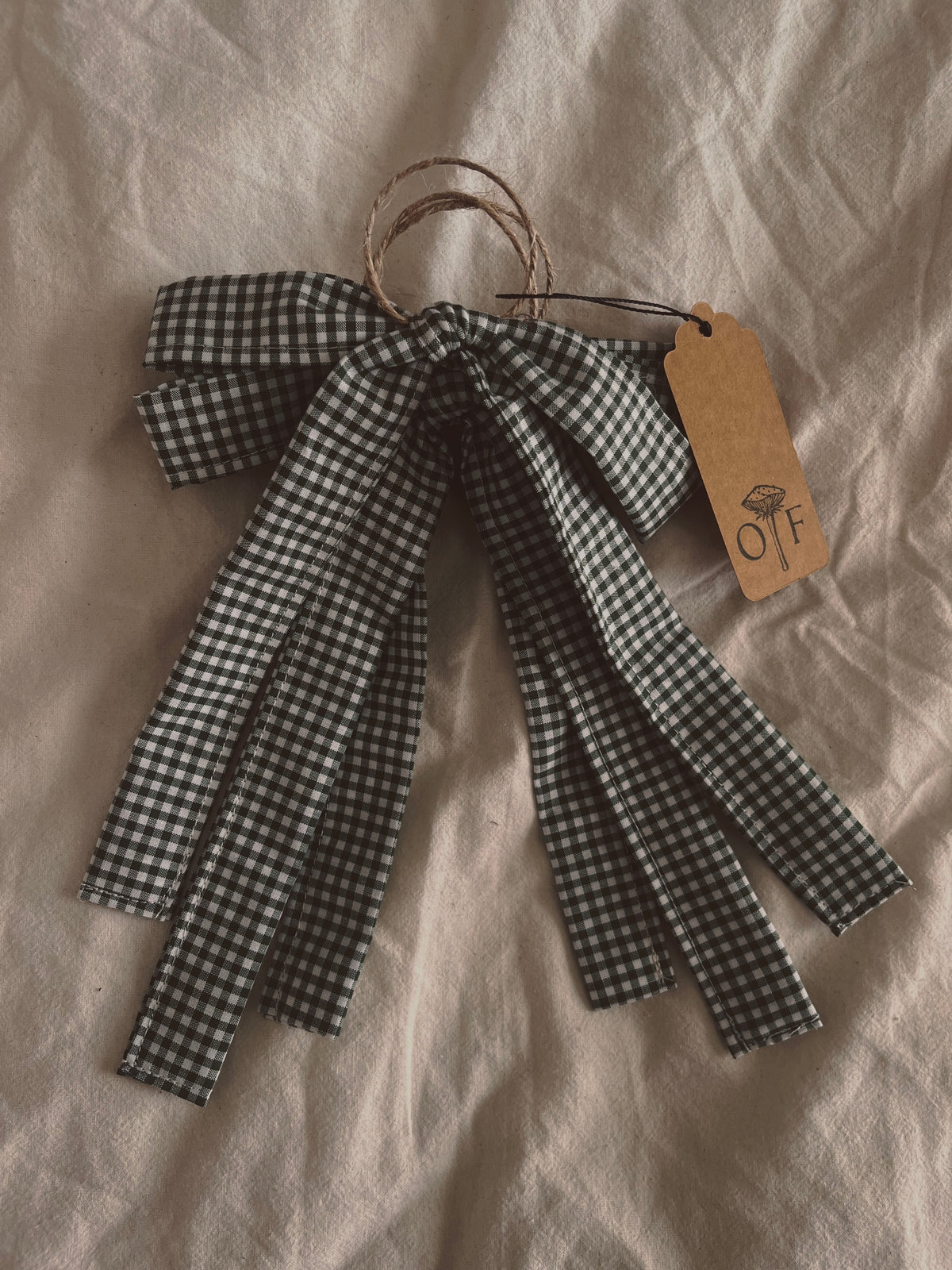 Trio Mini cotton hanging bows