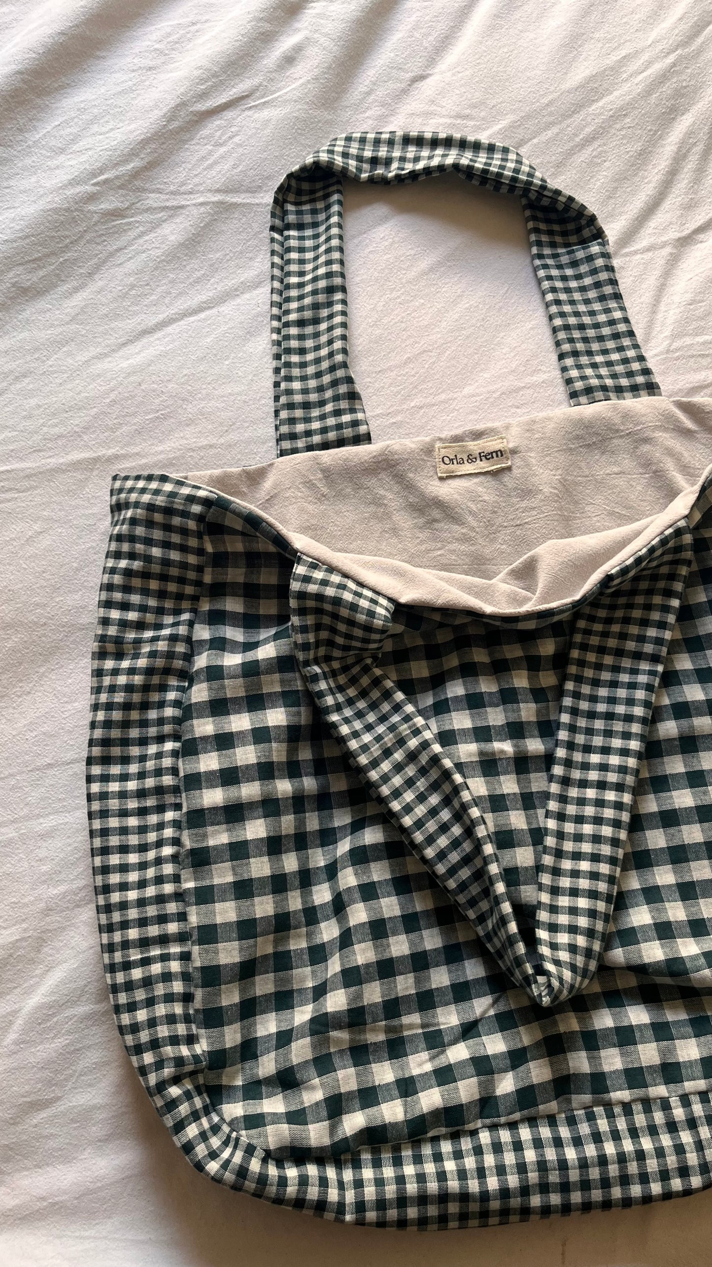 Gingham bag