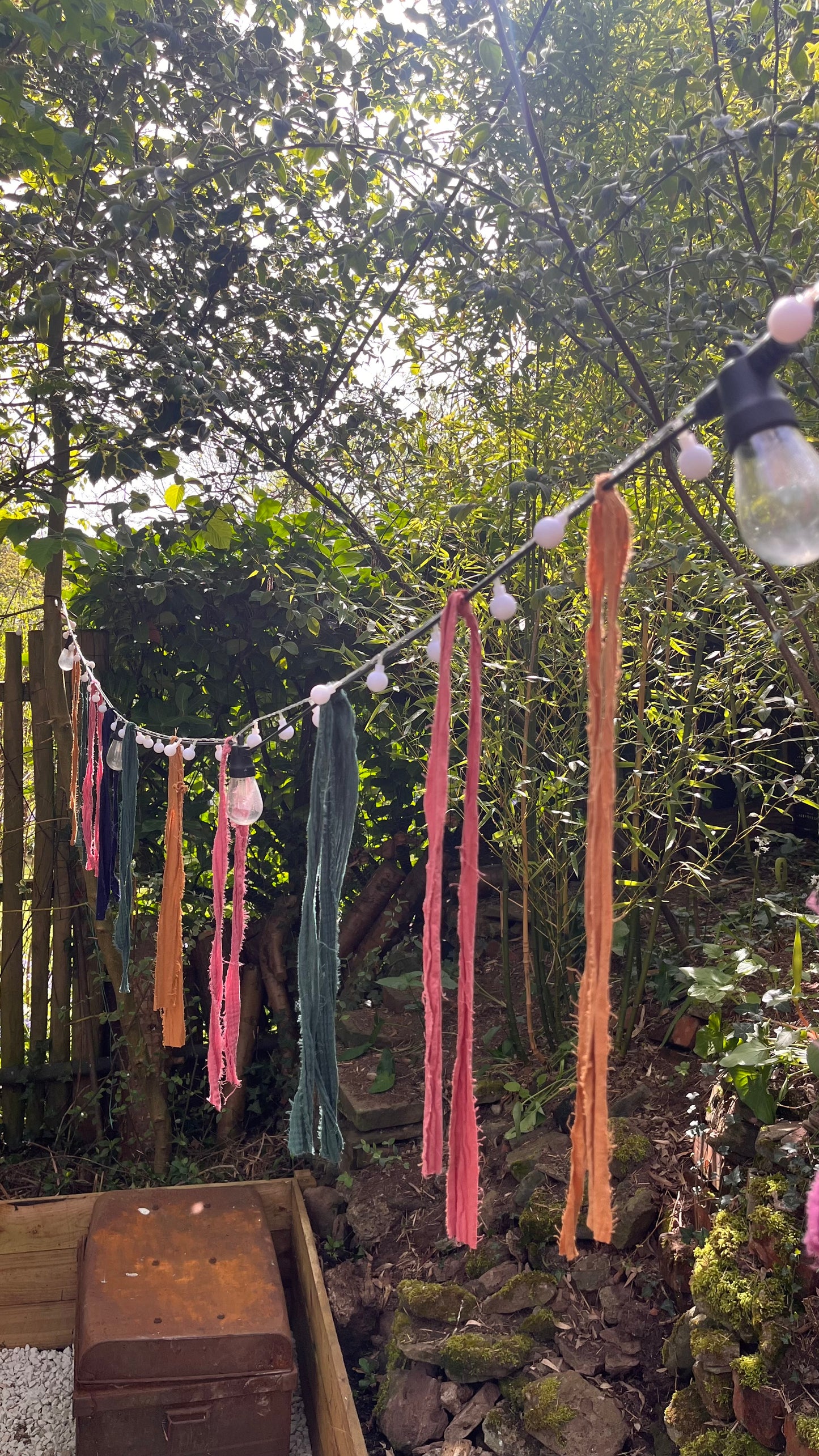 Festival garden cotton ties