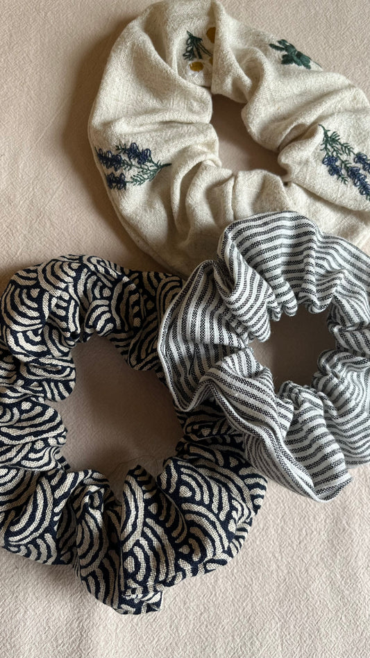 Zero waste hair tie - scrunchie
