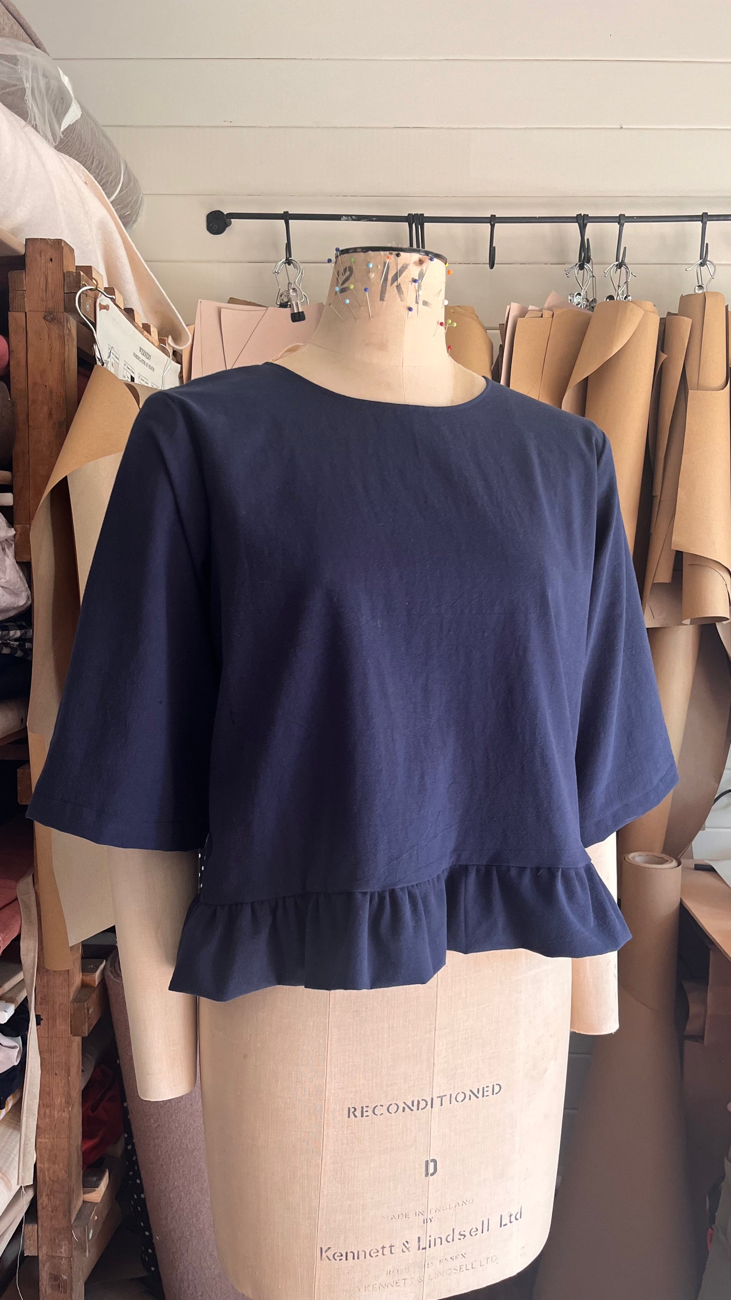 Hetty frill top