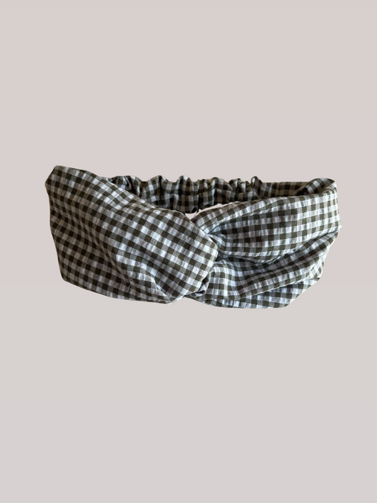 Gingham headband - 2 choices