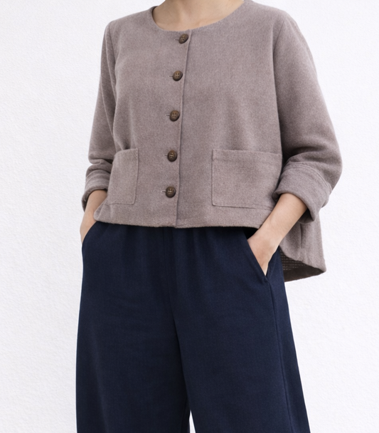 Fenton linen chore jacket