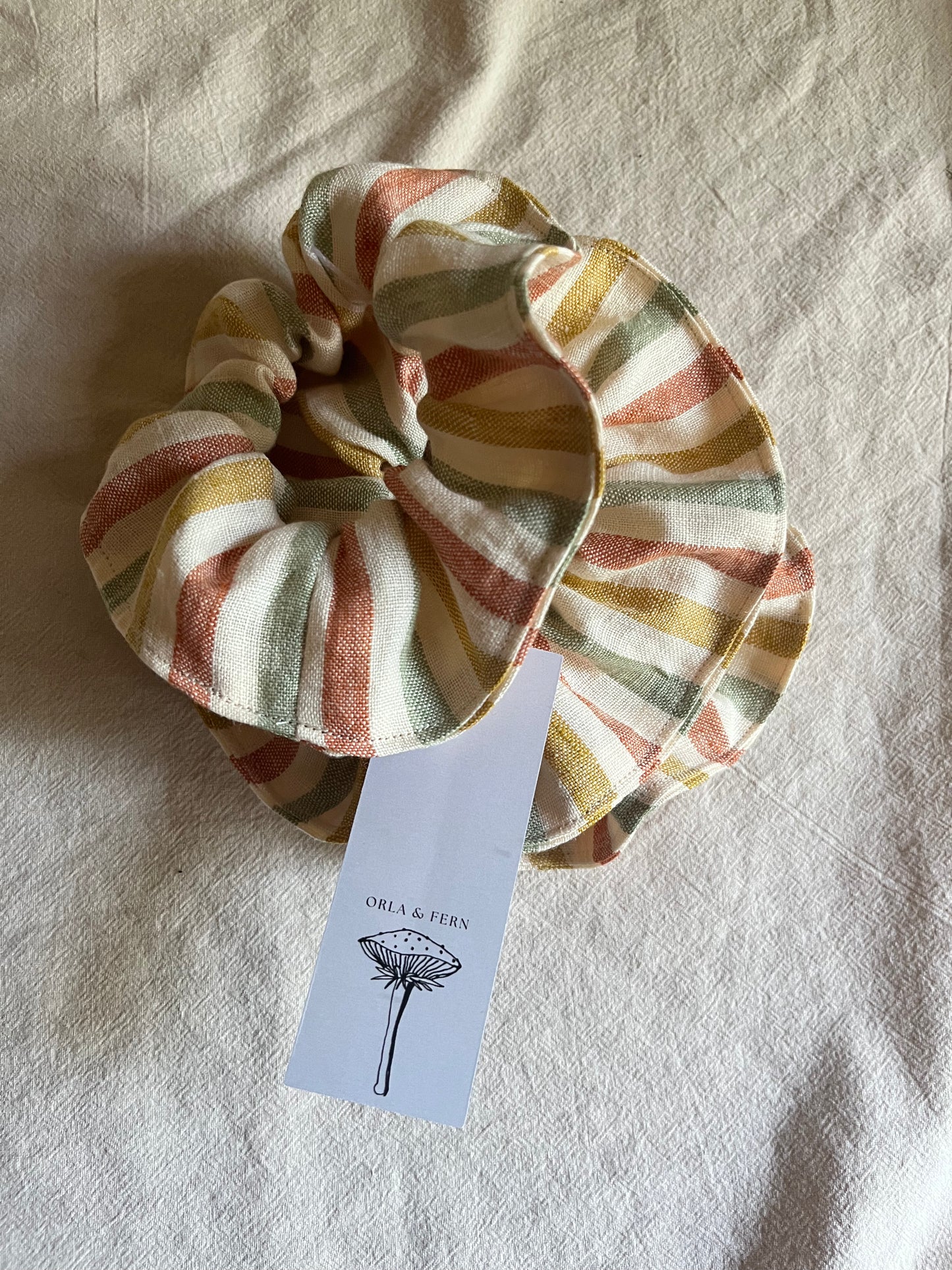 Zero waste hair tie - scrunchie