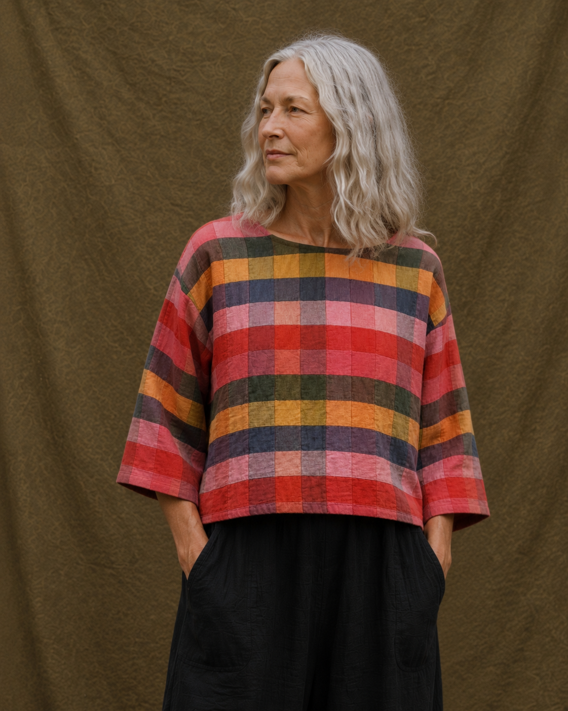 Carnival quilted Merchant & Mills sweater