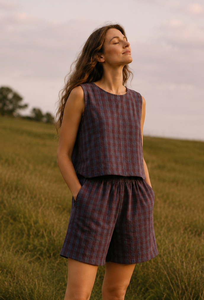 The Pippa shorts set - Petrol Merchant & Mills